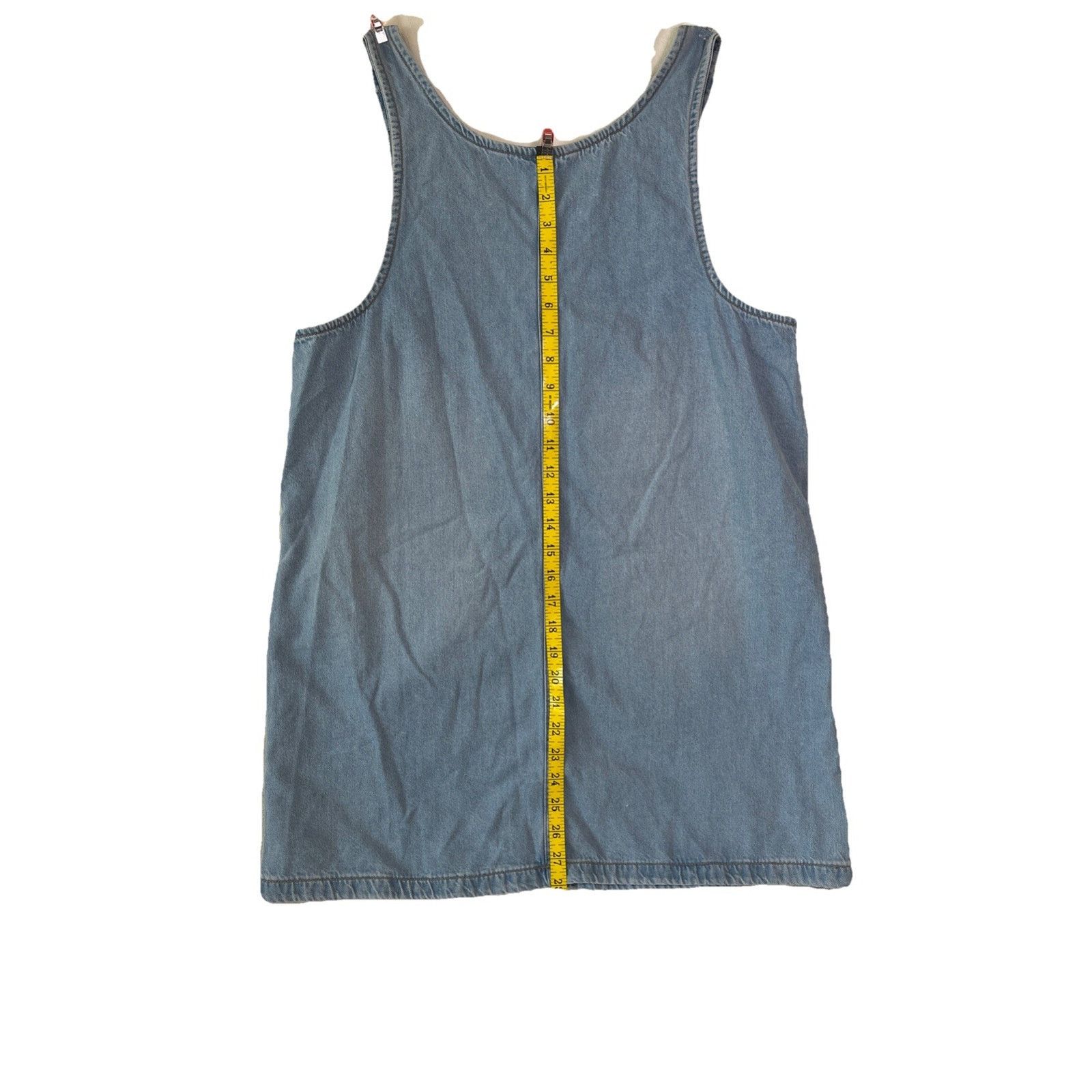 American Eagle Outfitters NWT American Eagle Outfitters Medium Denim Pinafore Dress Size M / US 6-8 / IT 42-44 - 8 Thumbnail