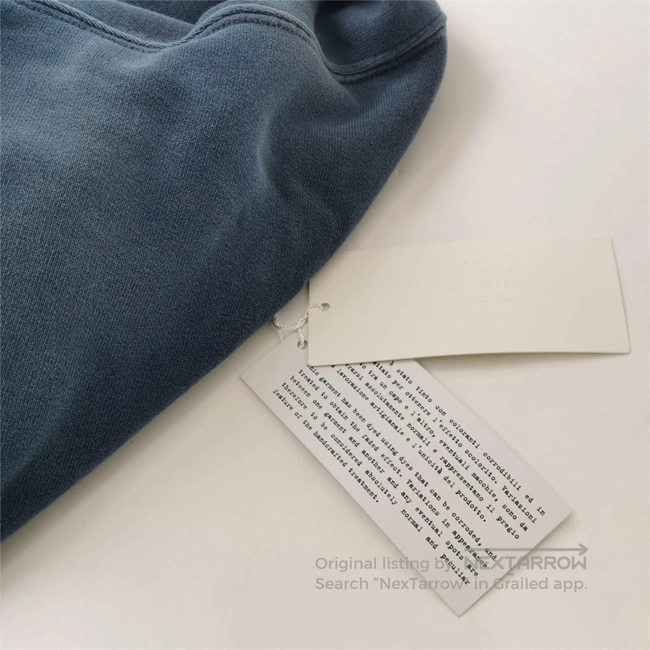 Maison Margiela Maison Margiela Cotton Logo Crewneck Sweatshirt M. Size US M / EU 48-50 / 2 - 2 Thumbnail