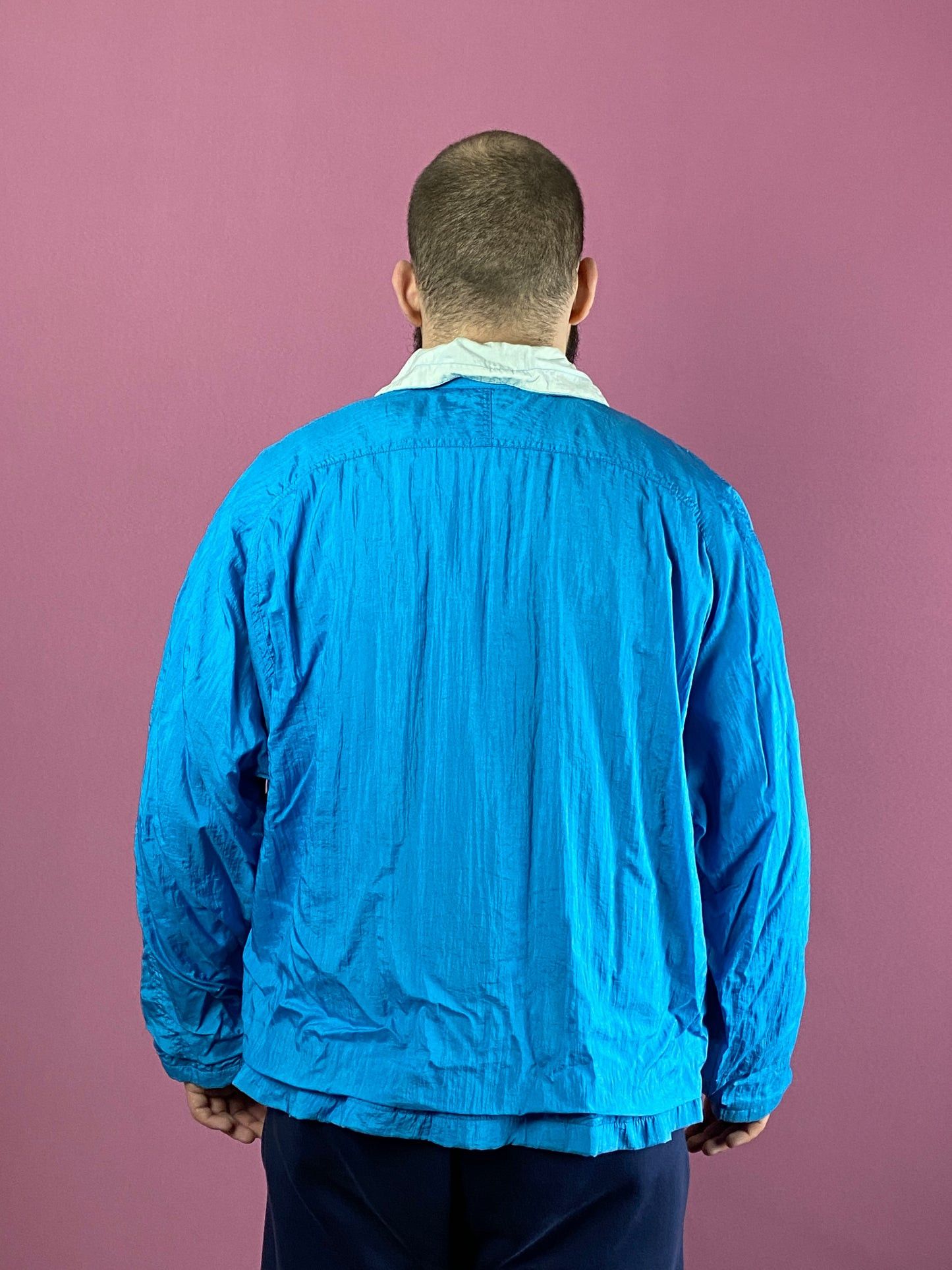 Vintage 90s Take Two Vintage Men's Windbreaker Jacket - L Size US L / EU 52-54 / 3 - 3 Thumbnail