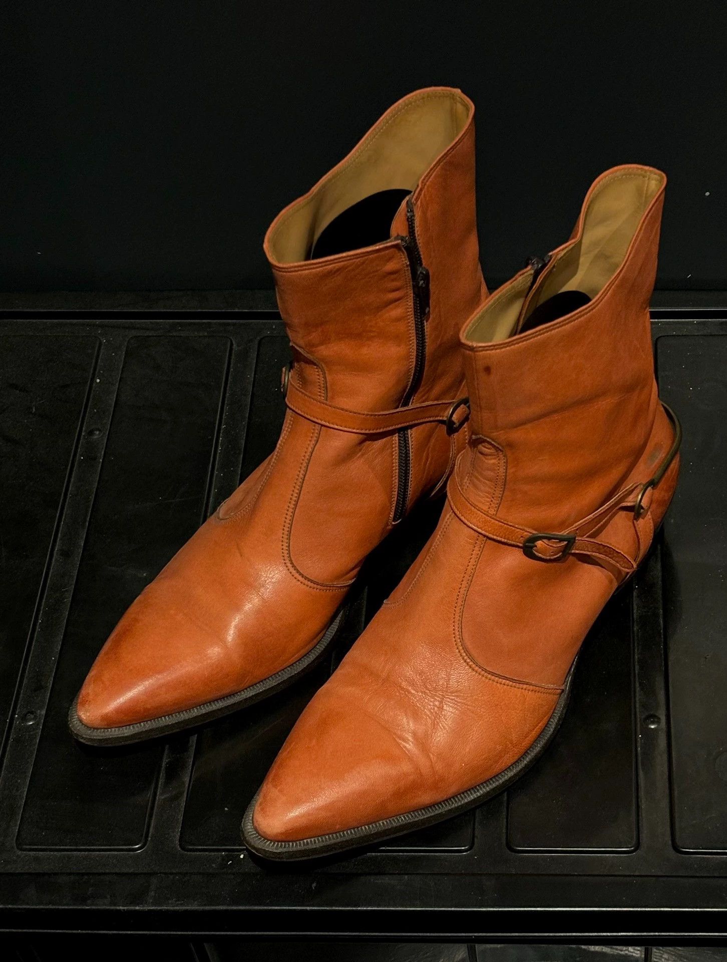 Maison Margiela Martin Margiela’s F/W06 Pointed Denim Boots Size US 10 / EU 43 - 2 Thumbnail
