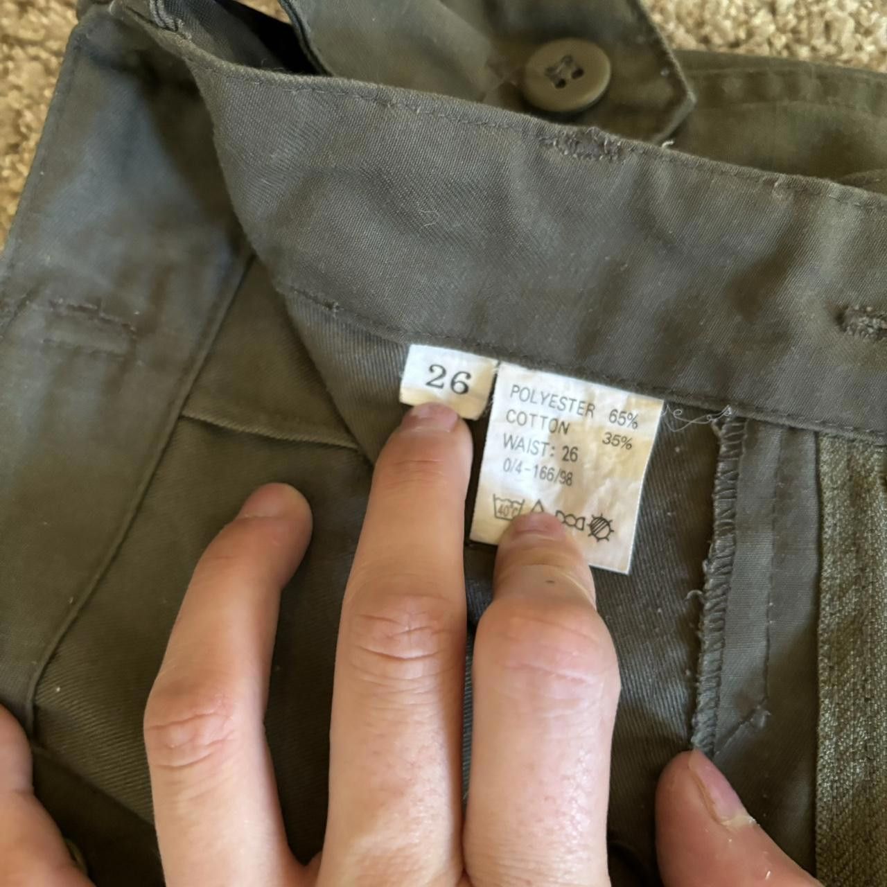 Urban Outfitters Urban Outfitters Green Cargo Pants Size 26" / US 2 / IT 38 - 2 Thumbnail