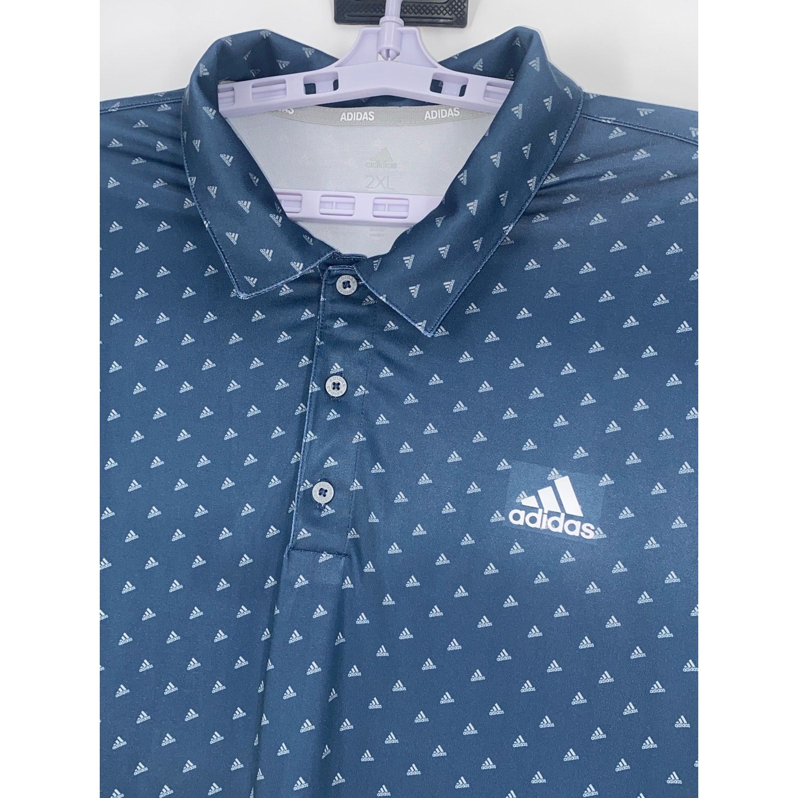 Adidas Adidas Mens Golf Polo Size US XXL / EU 58 / 5 - 2 Thumbnail