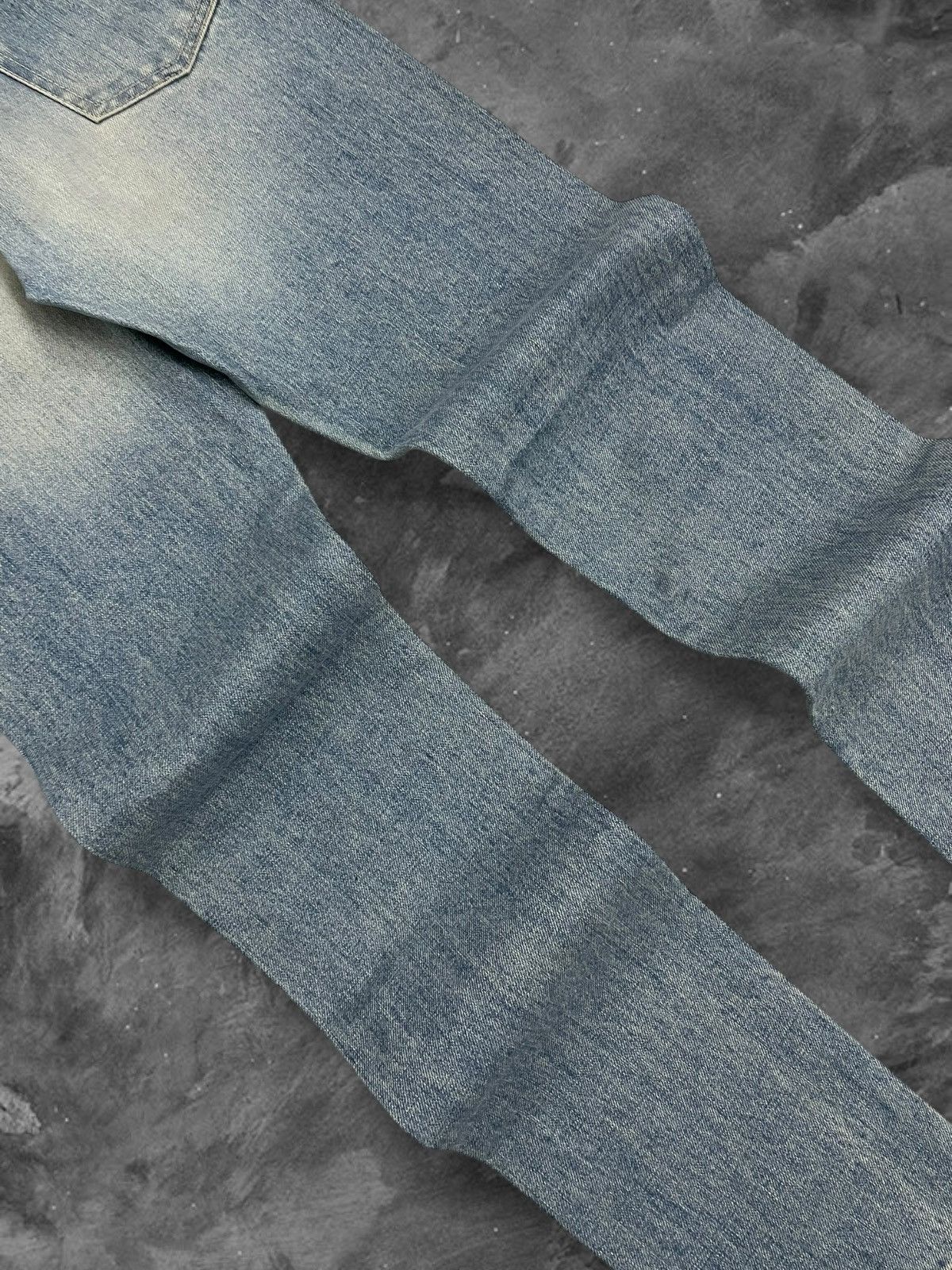 Hysteric Glamour Vintage 1990s Designer Japan Blue Blue Street Style Denim Size US 27 - 13 Thumbnail