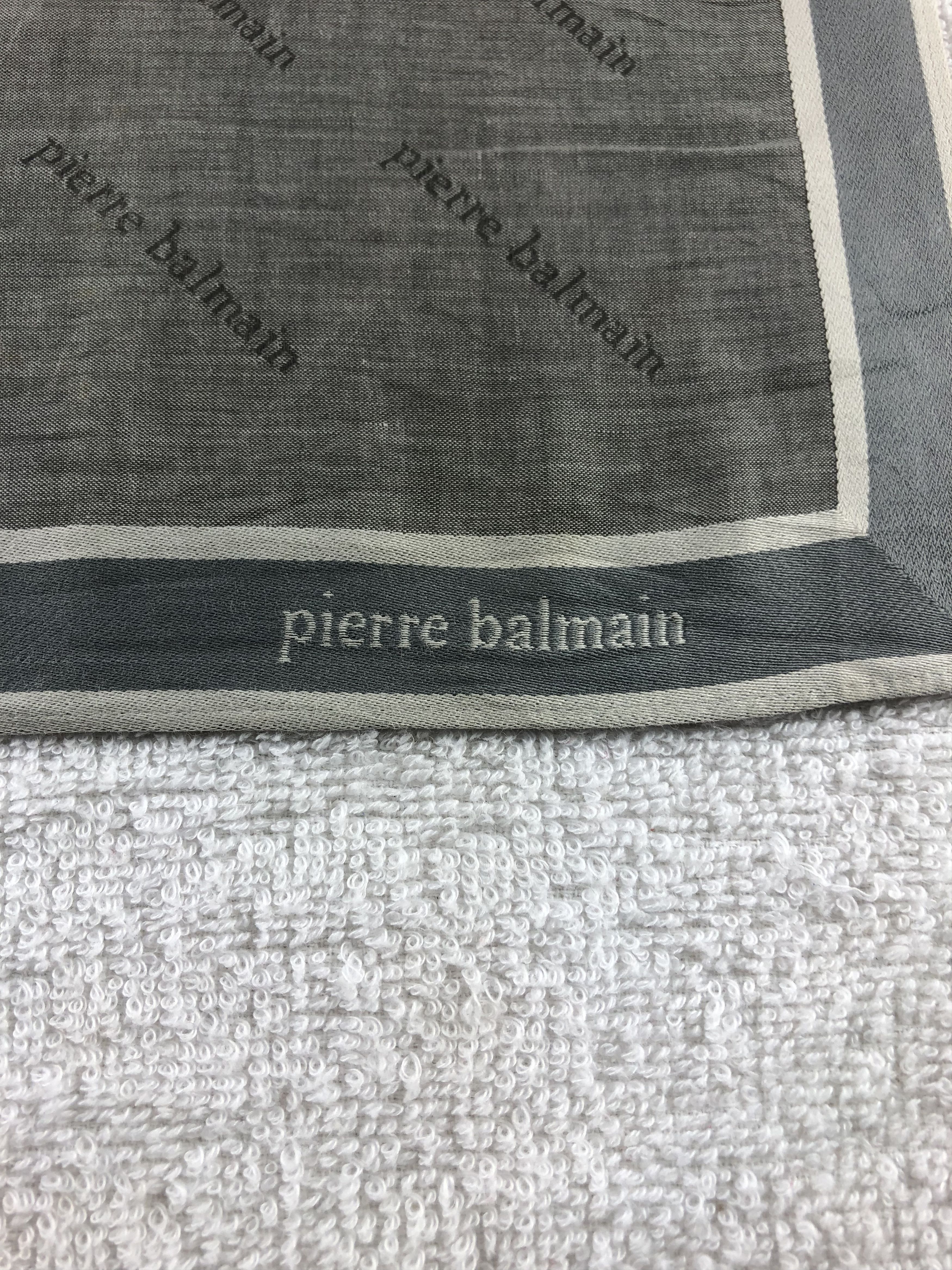 Pierre Balmain × Vintage Pierre Balmain Handkerchief / Bandana / Neckerchief Size ONE SIZE - 5 Thumbnail