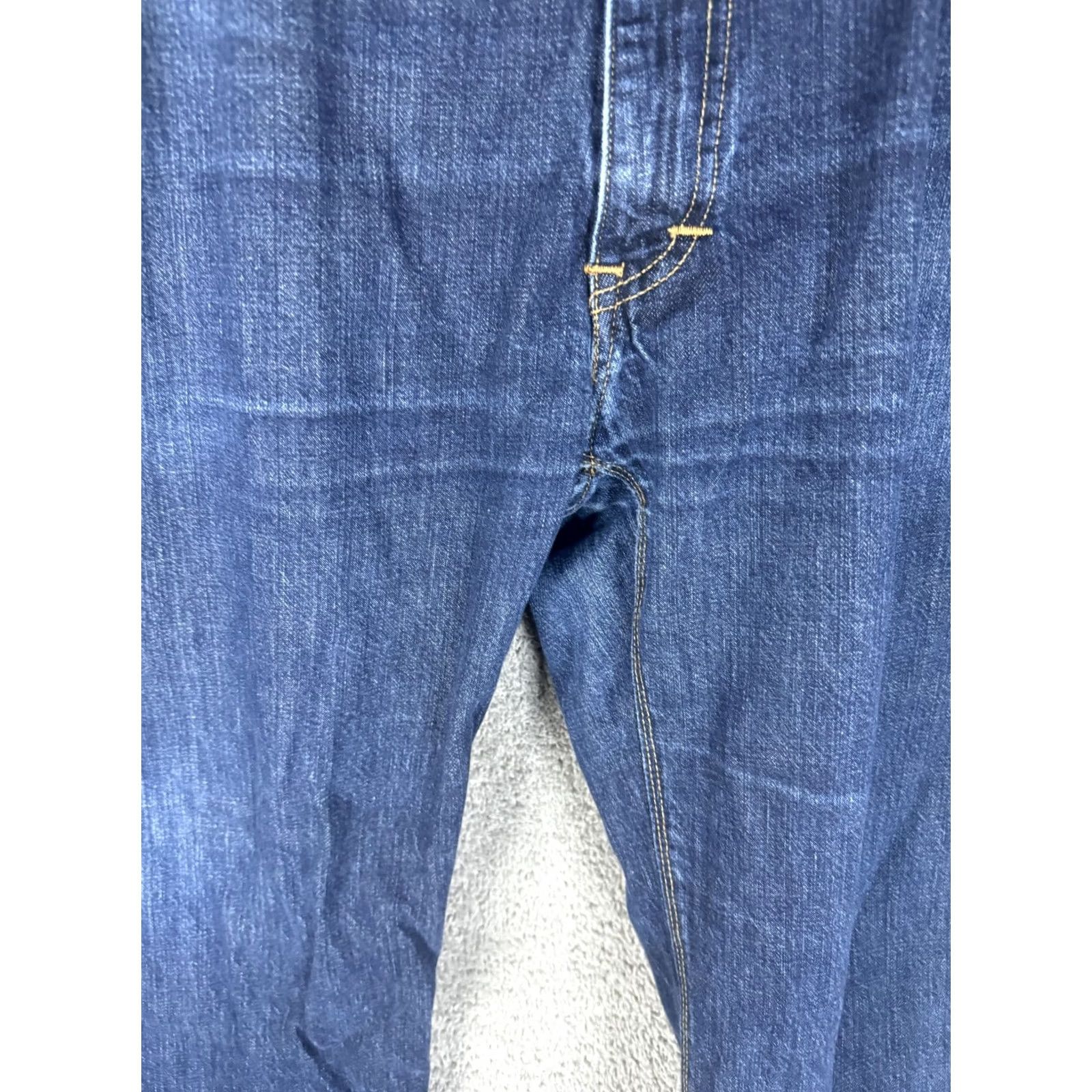 Orvis Orvis Jeans Mens 40x30 Blue American Denim Made In USA 100% Cotton Straight Leg Size US 40 / EU 56 - 5 Thumbnail