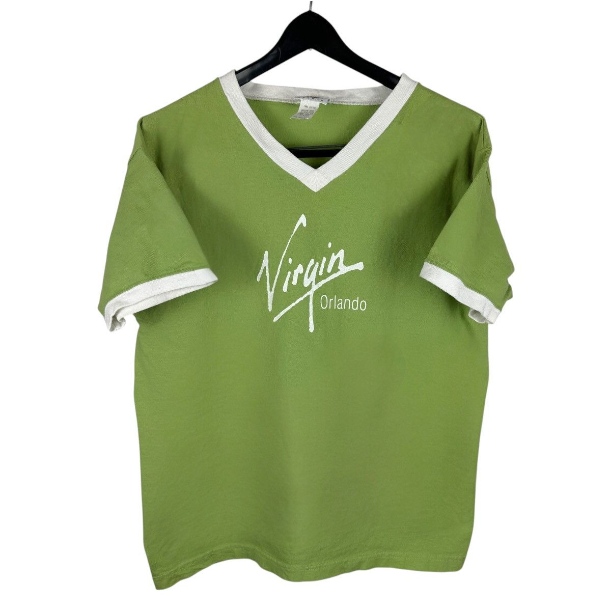 Vintage Vintage 90s Virgin Mobile Tech Company Promo Shirt Size US L / EU 52-54 / 3 - 1 Thumbnail