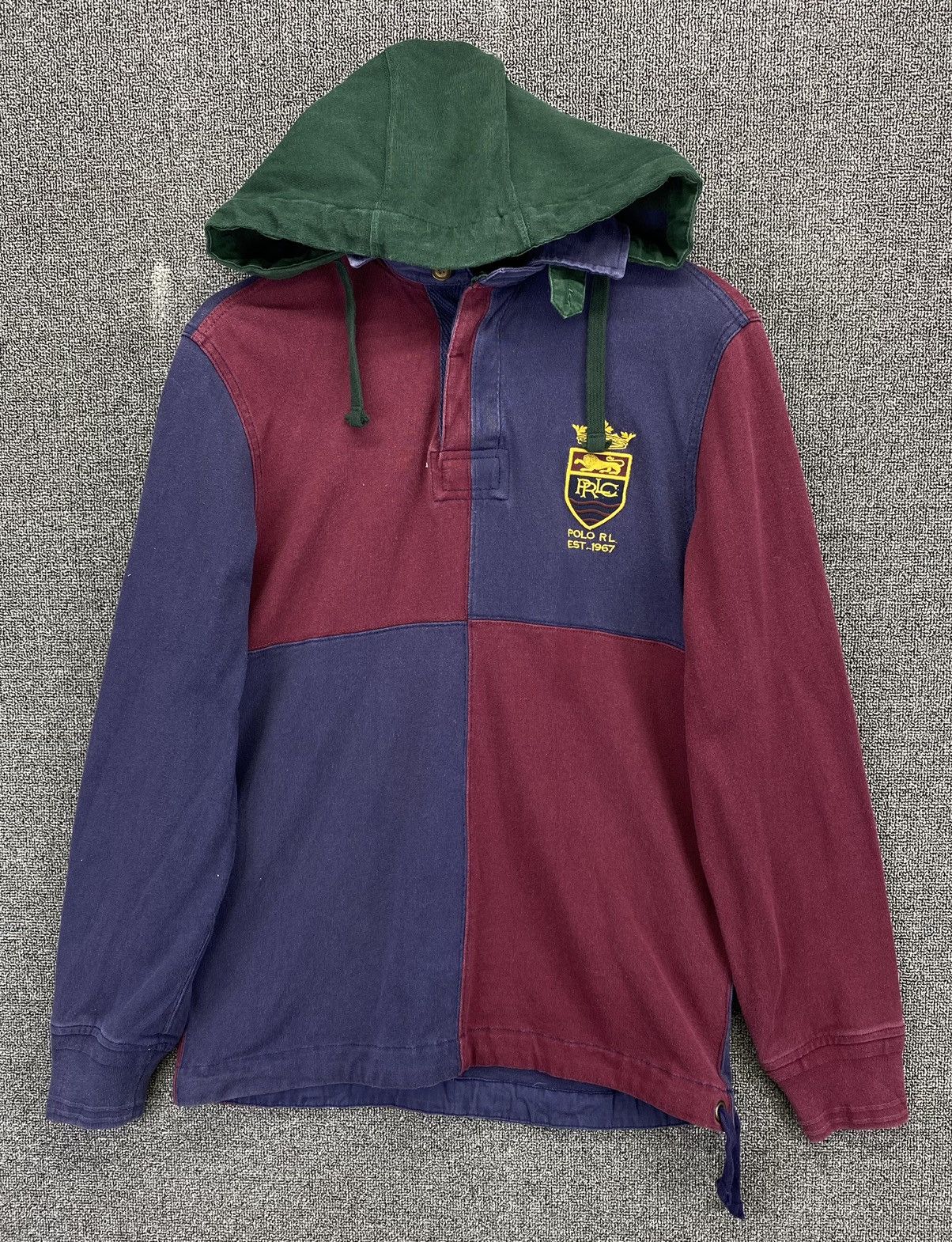 Polo Ralph Lauren Vintage Polo Ralph Laurent Hoodie Sweatshirt Size US S / EU 44-46 / 1 - 1 Thumbnail