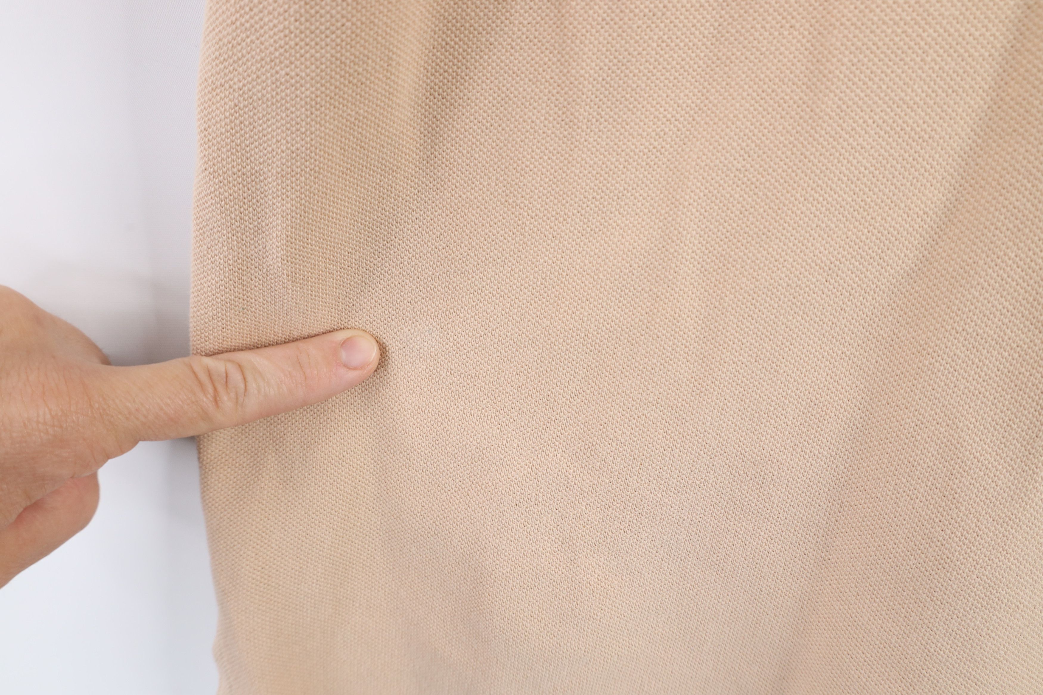 Ralph Lauren Vintage 90s Ralph Lauren Golf Polo Shirt Beige Cotton Size US L / EU 52-54 / 3 - 8 Thumbnail