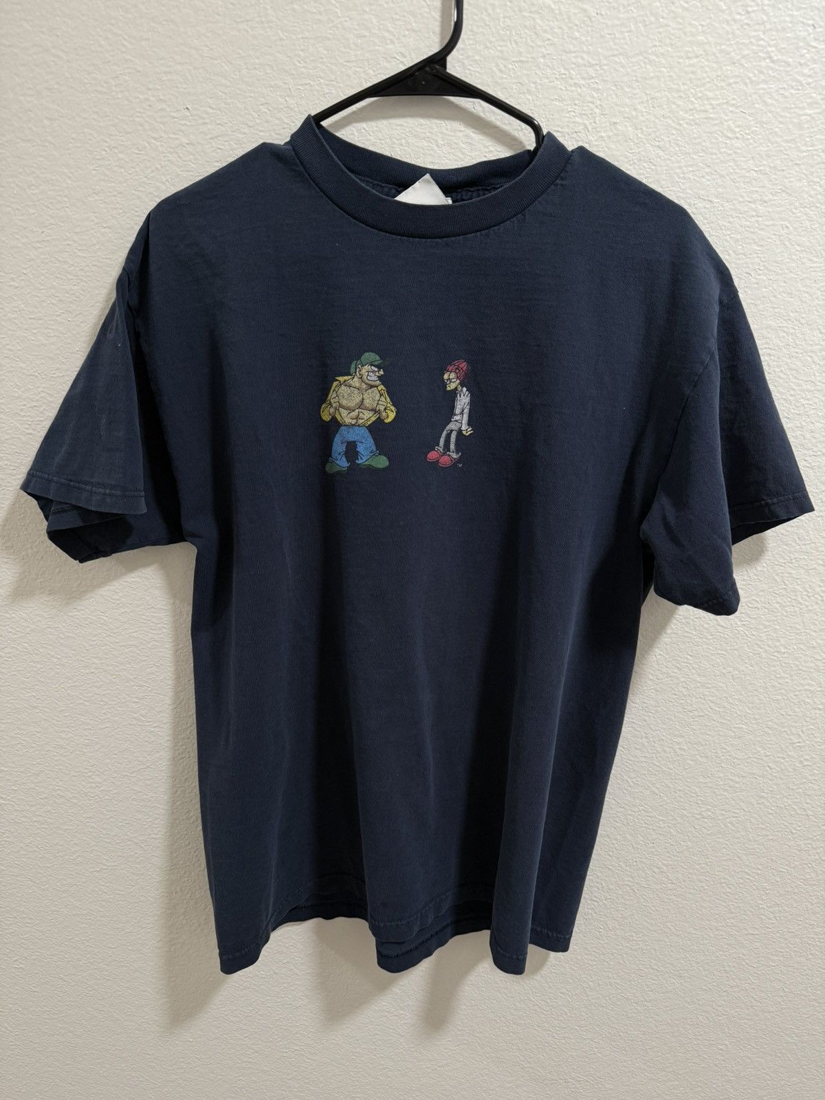 Vintage Vintage XL “tough guy” t shirt Size US XL / EU 56 / 4 - 3 Thumbnail