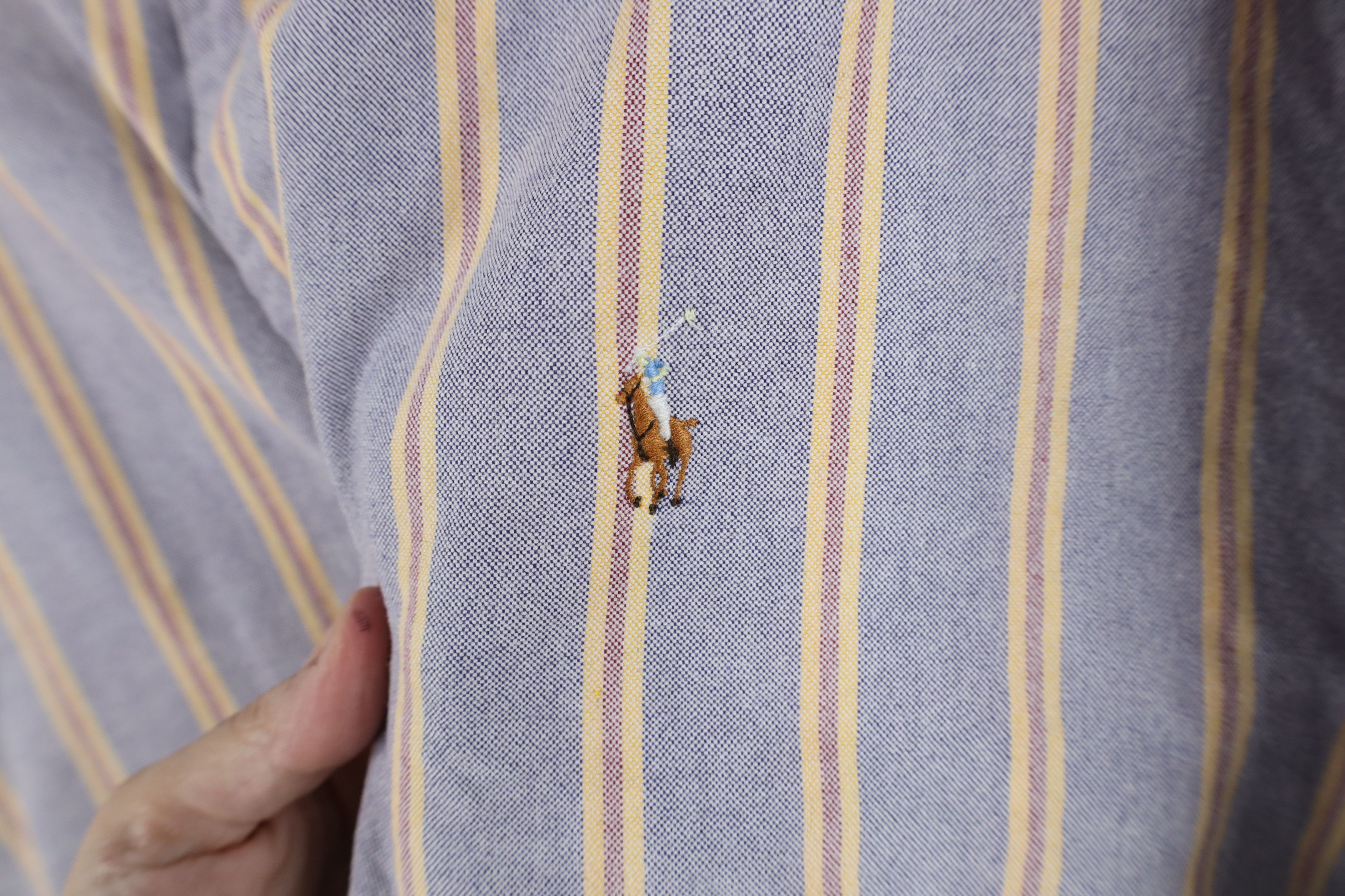 Ralph Lauren Vintage 90s Ralph Lauren Oxford Collared Button Down Shirt Size US M / EU 48-50 / 2 - 4 Thumbnail
