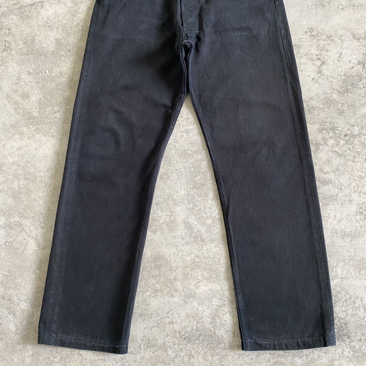 Levi's Vintage 1997 Levis 501 Black Denim Jeans Size US 34 / EU 50 - 4 Thumbnail