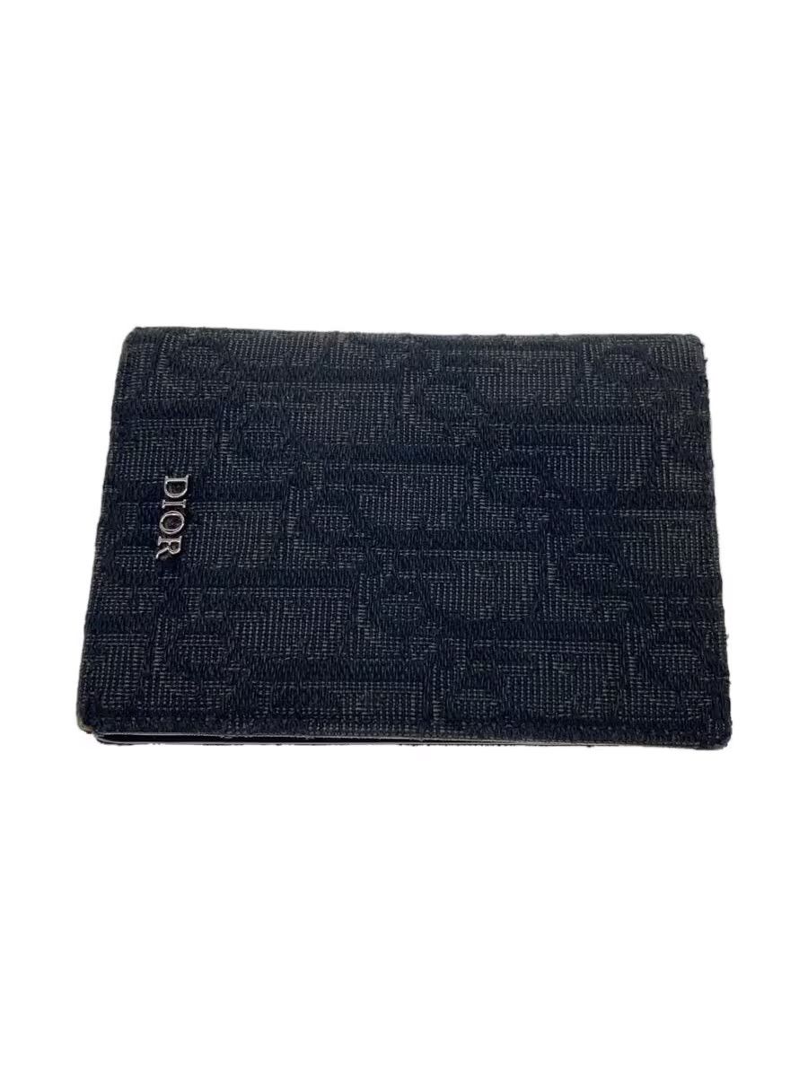 Dior Dior Monogram Card Case Black Size ONE SIZE - 1 Thumbnail