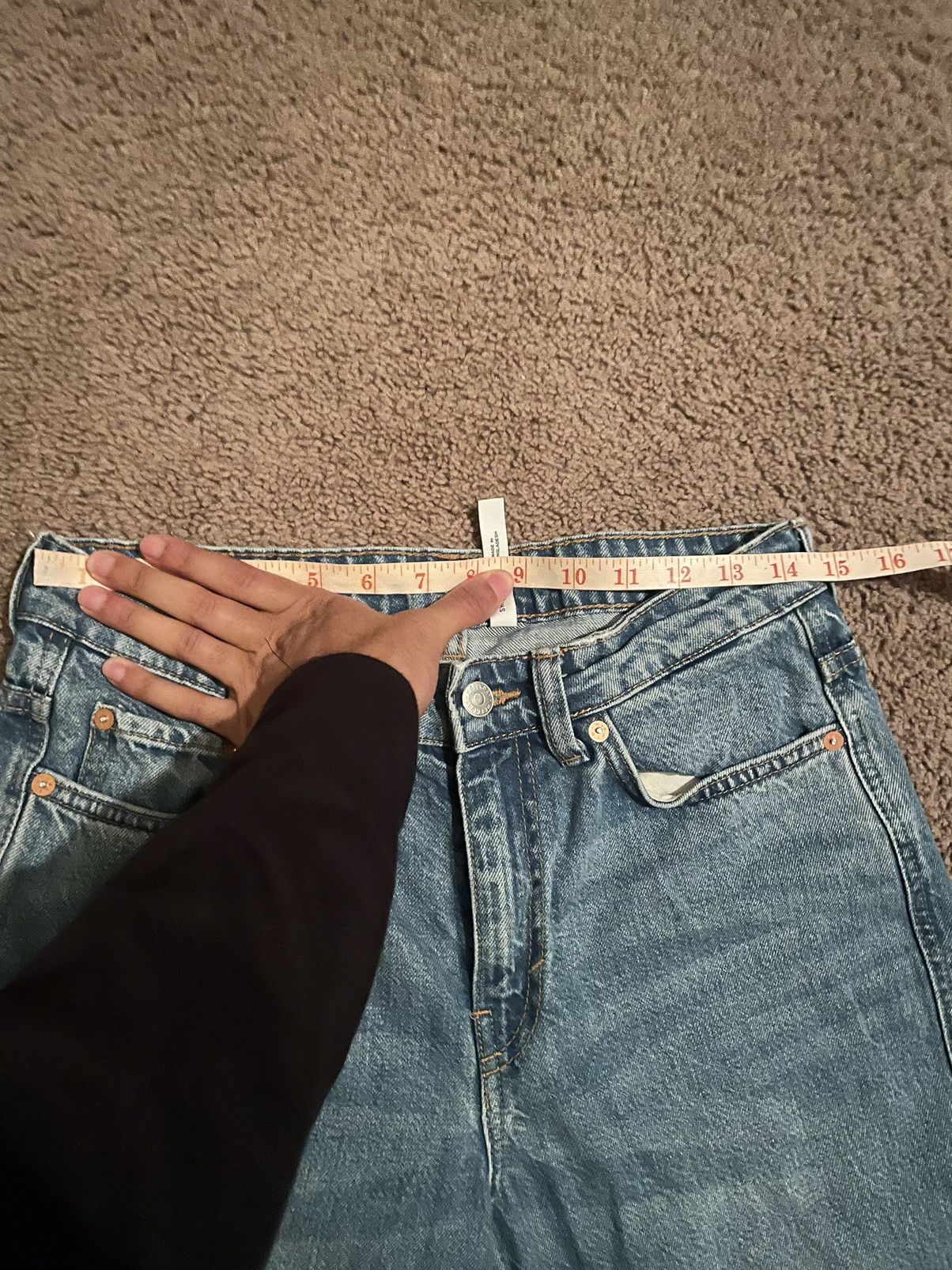 Levi's × Vintage Vintage Baggy Flared Blue Jeans Size US 29 - 3 Thumbnail