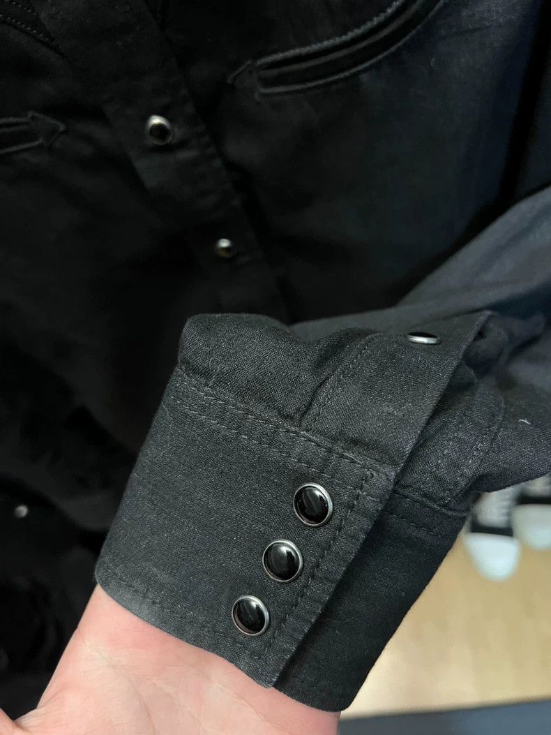 Saint Laurent Paris Sanit Laurent Paris Suede patchwork shirt jacket Size US S / EU 44-46 / 1 - 5 Thumbnail
