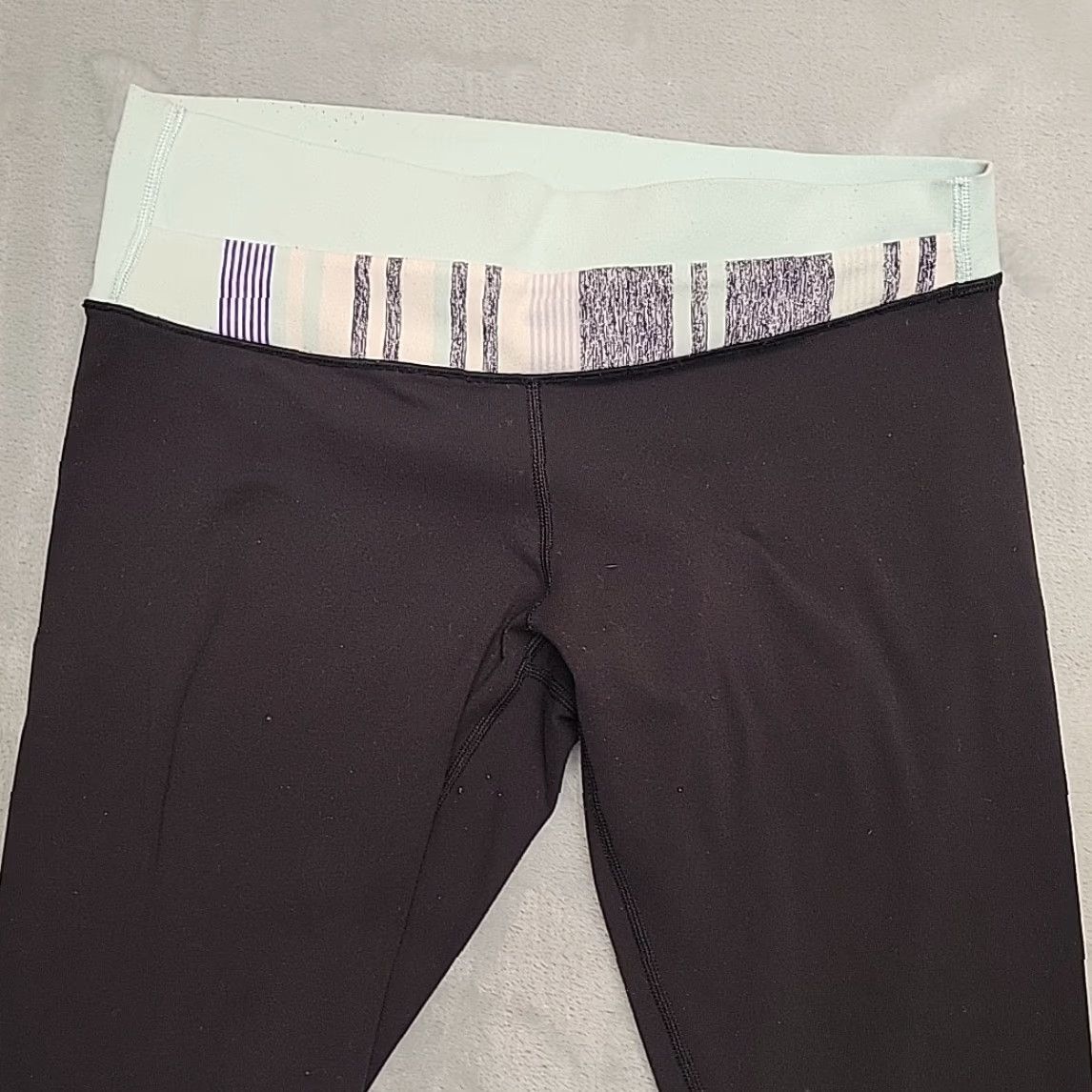 Lululemon VINTAGE Lululemon Pants Womens 6 Black Legging Yoga Athleisure Performance Stretch Size 28" / US 6 / IT 42 - 2 Thumbnail