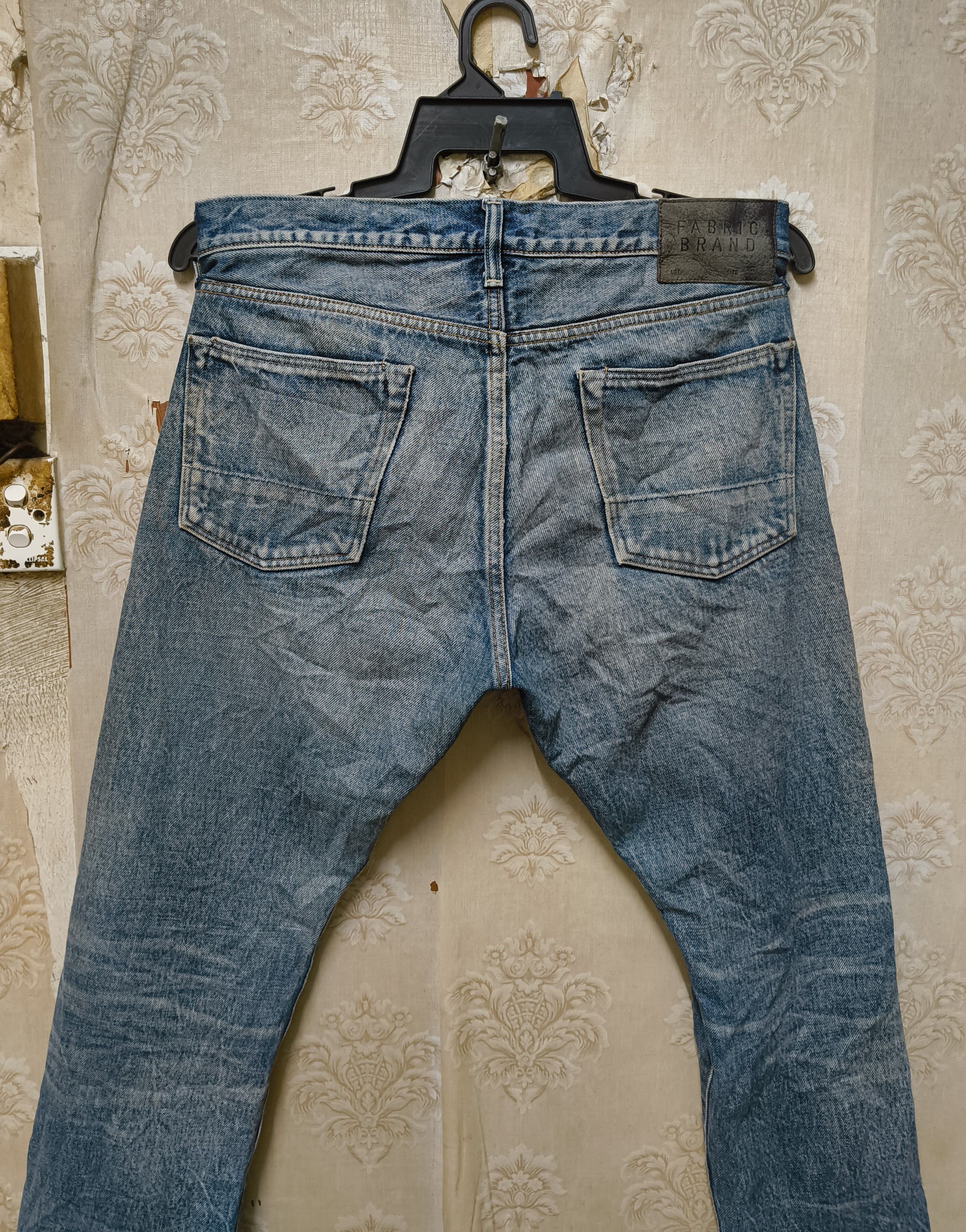 Fabric Brand & Co. FABRIC BRAND SELVEDGE DENIM DISTRESSED Size US 34 / EU 50 - 12 Thumbnail