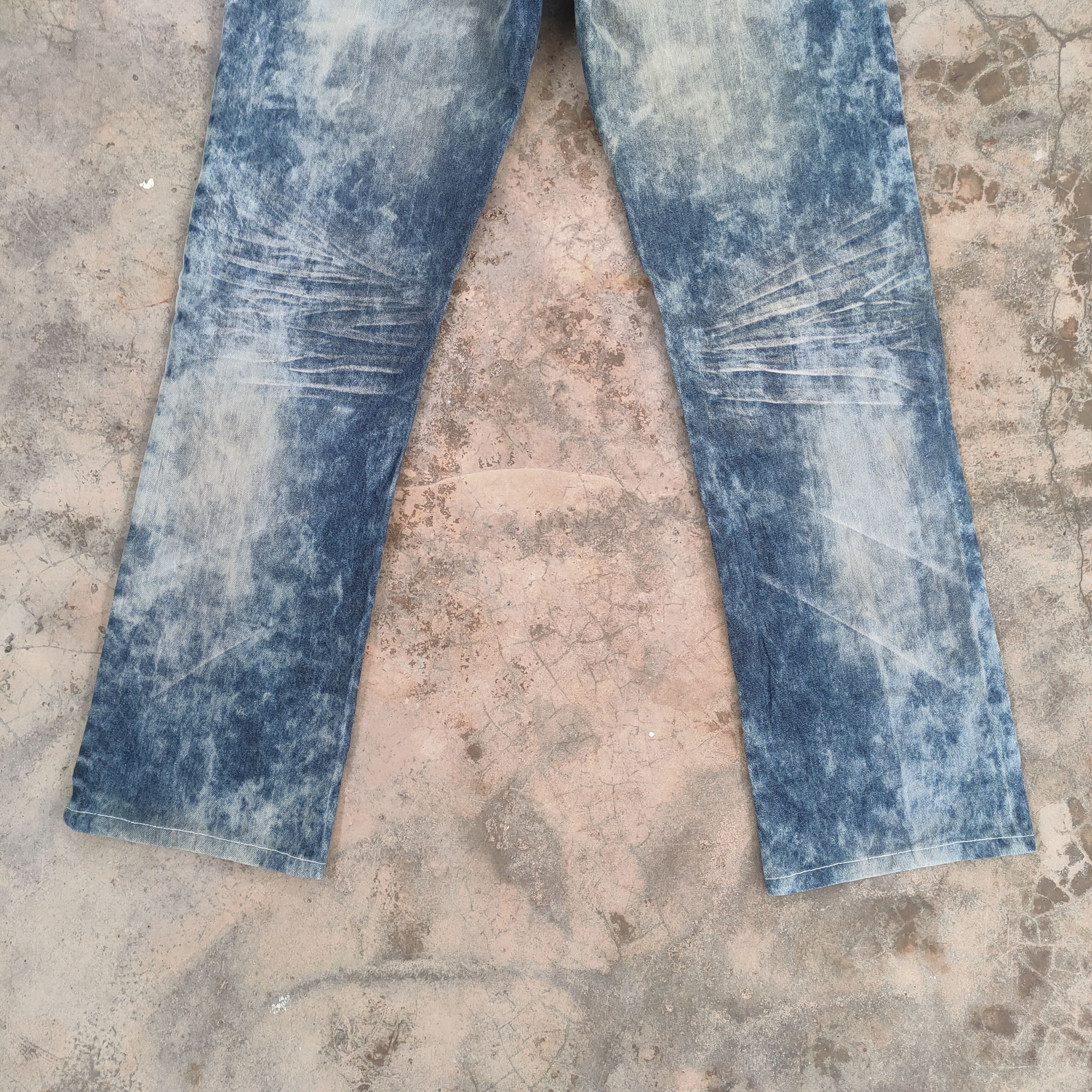 Japanese Brand × Jean × Vintage W31 VINTAGE ANTI LABEL JEANS FADED DENIM PANTS Size US 31 - 12 Thumbnail
