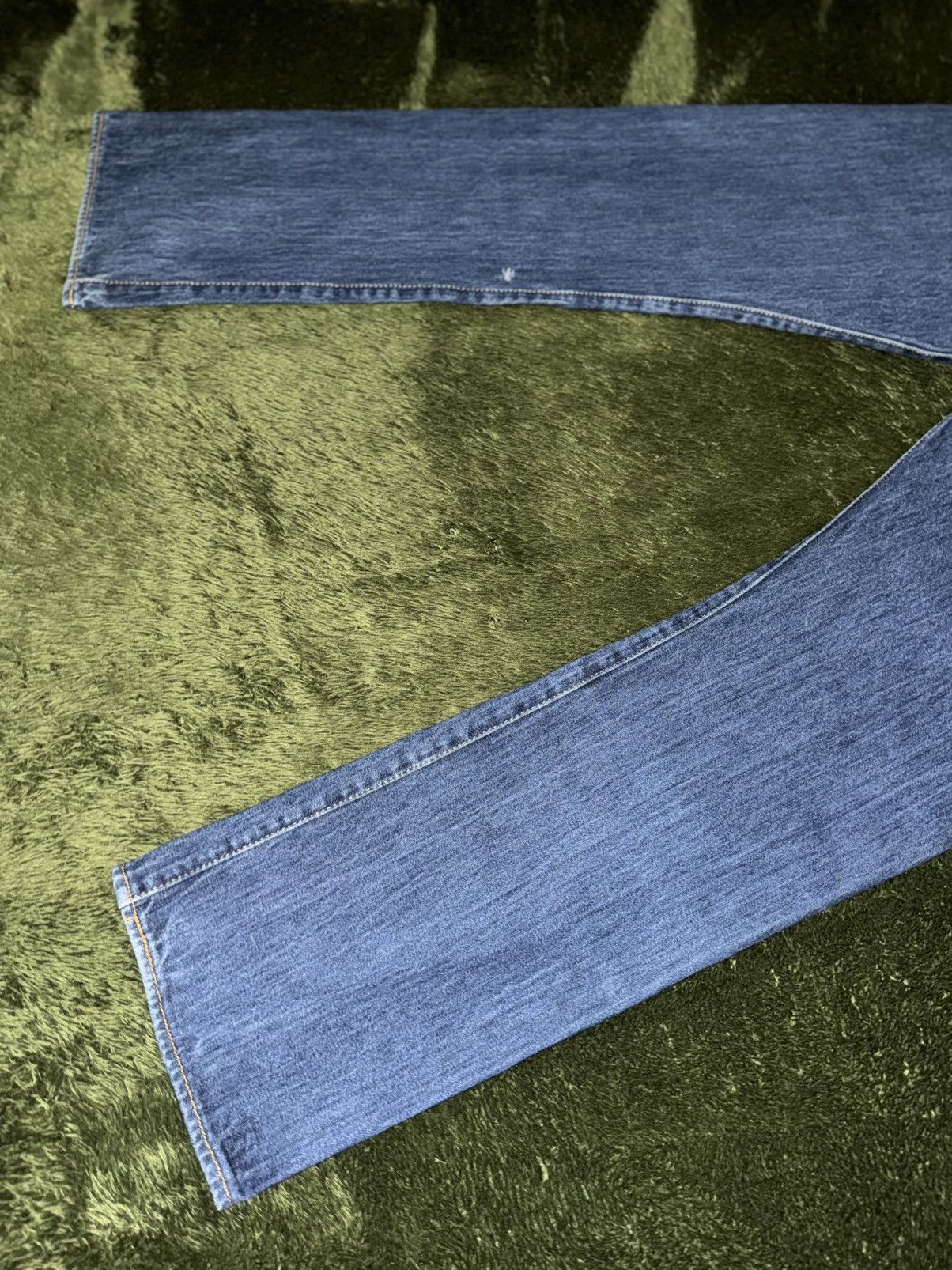 Levi's [W34/L32] Levi’s 501 Painted Washed Denim Pants Mid Indigo Size US 34 / EU 50 - 11 Thumbnail