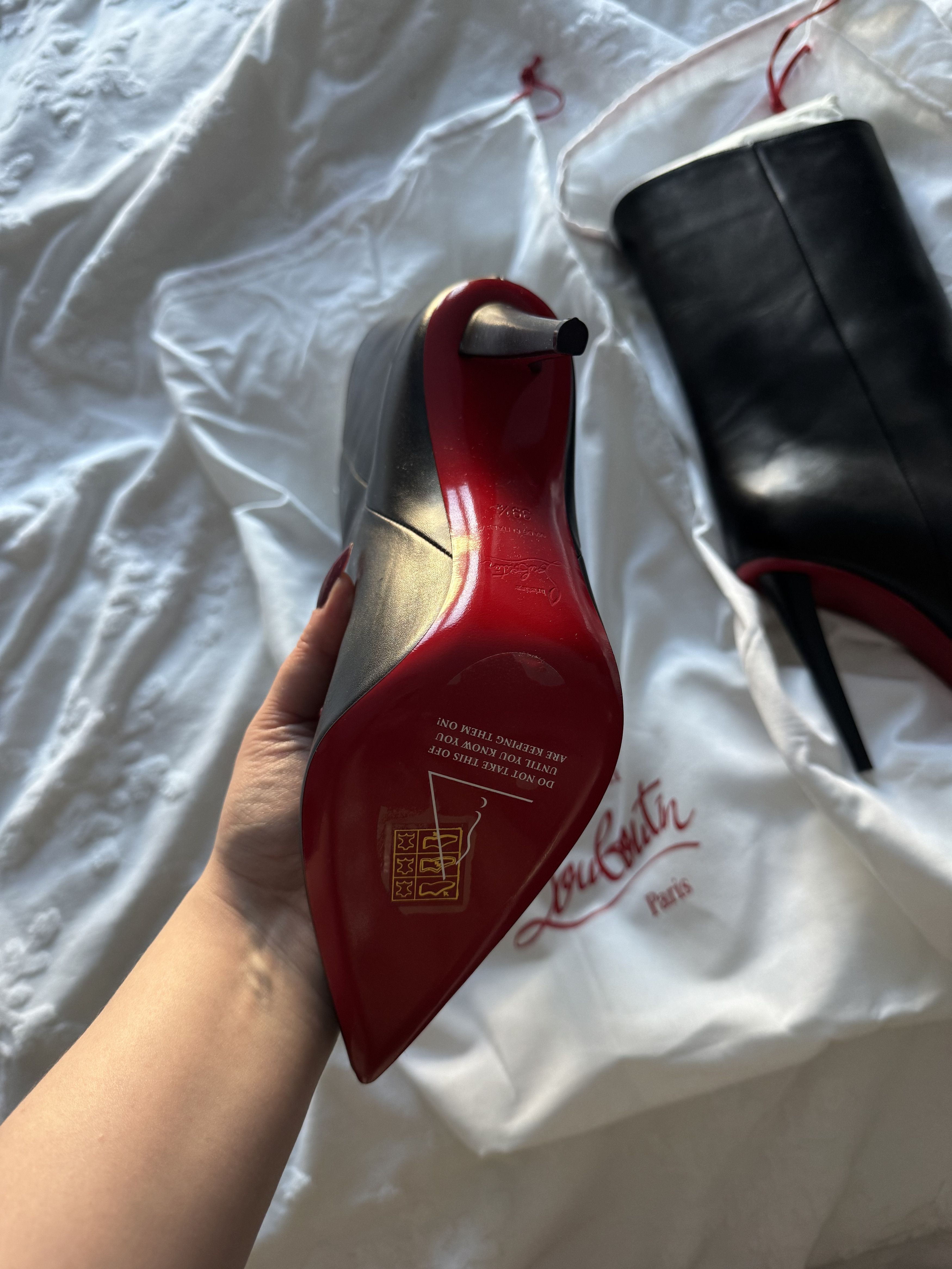Christian Louboutin Astrilarge Boots Size US 6.5 / IT 36.5 - 11 Thumbnail
