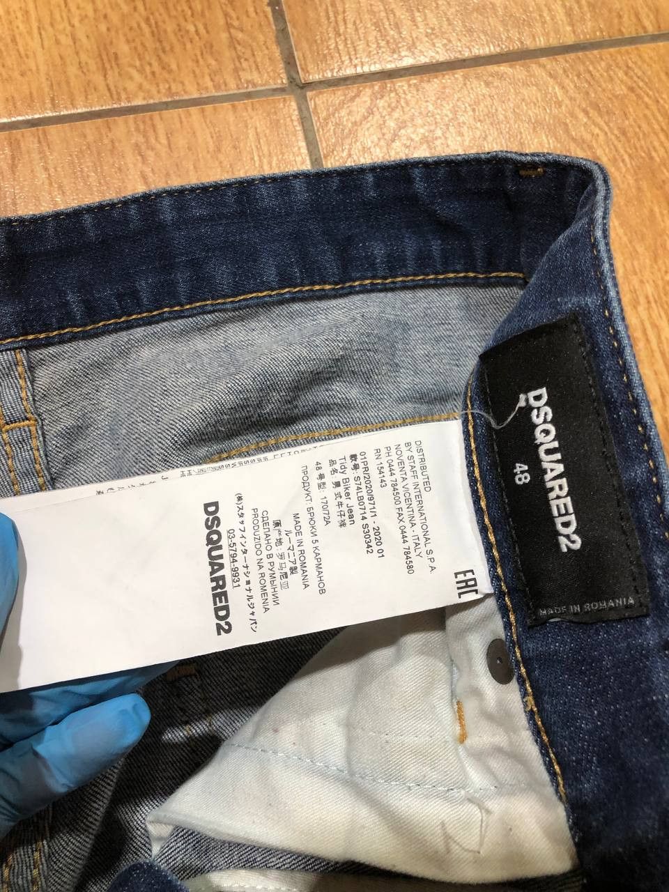 Dsquared2 Dsquared2 Jeans Distressed Made In Italy Button Fly Mint Size US 32 / EU 48 - 2 Thumbnail