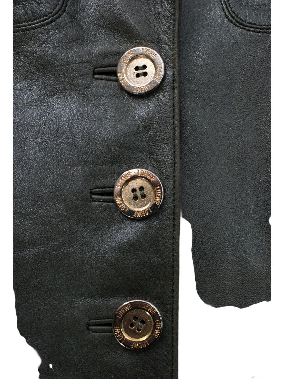 Loewe Loewe Military Leather Jacket Size XL / US 12-14 / IT 48-50 - 7 Thumbnail
