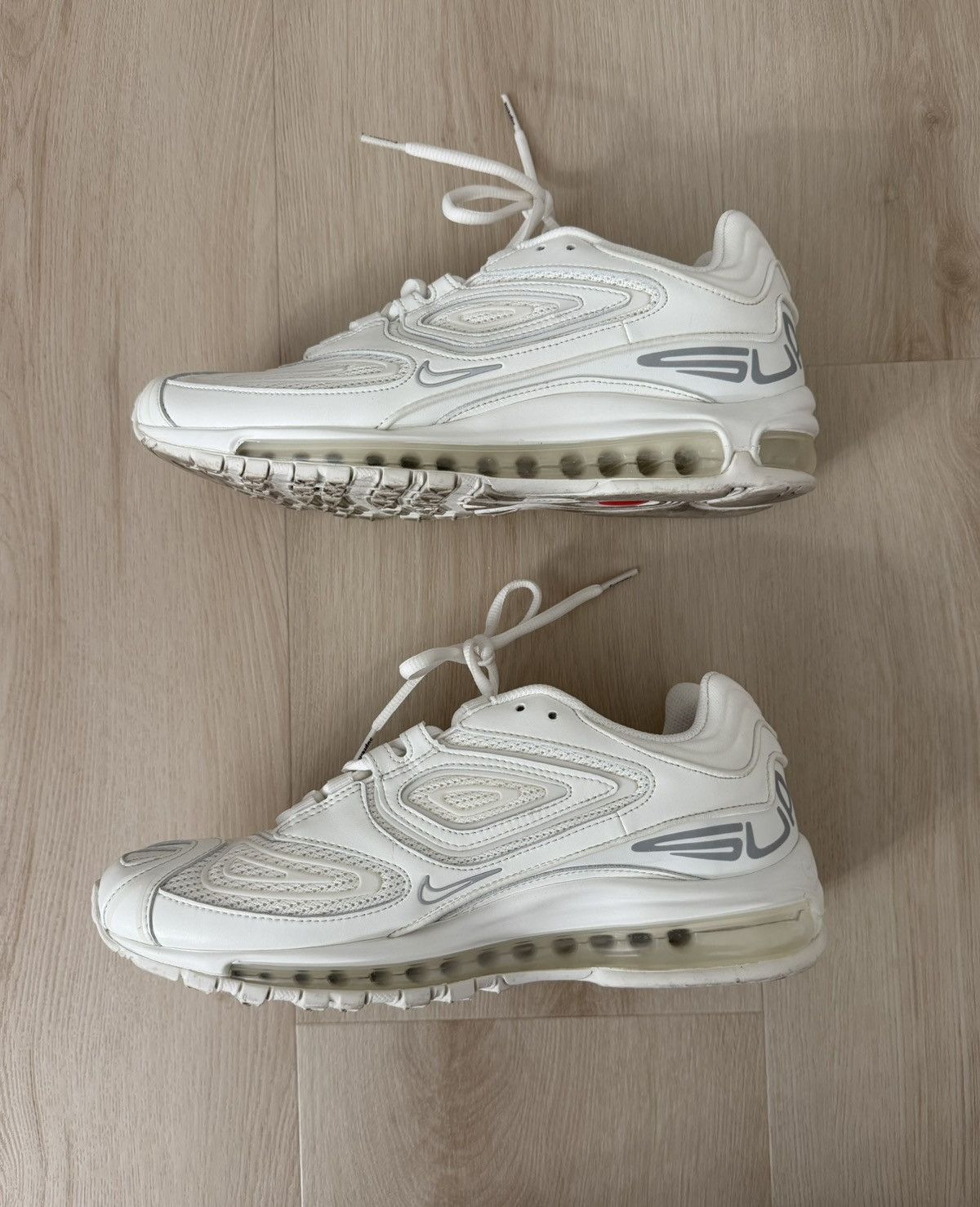 Nike × Supreme Supreme x Nike Air Max 98 TL White Size US 10 / EU 43 - 7 Thumbnail