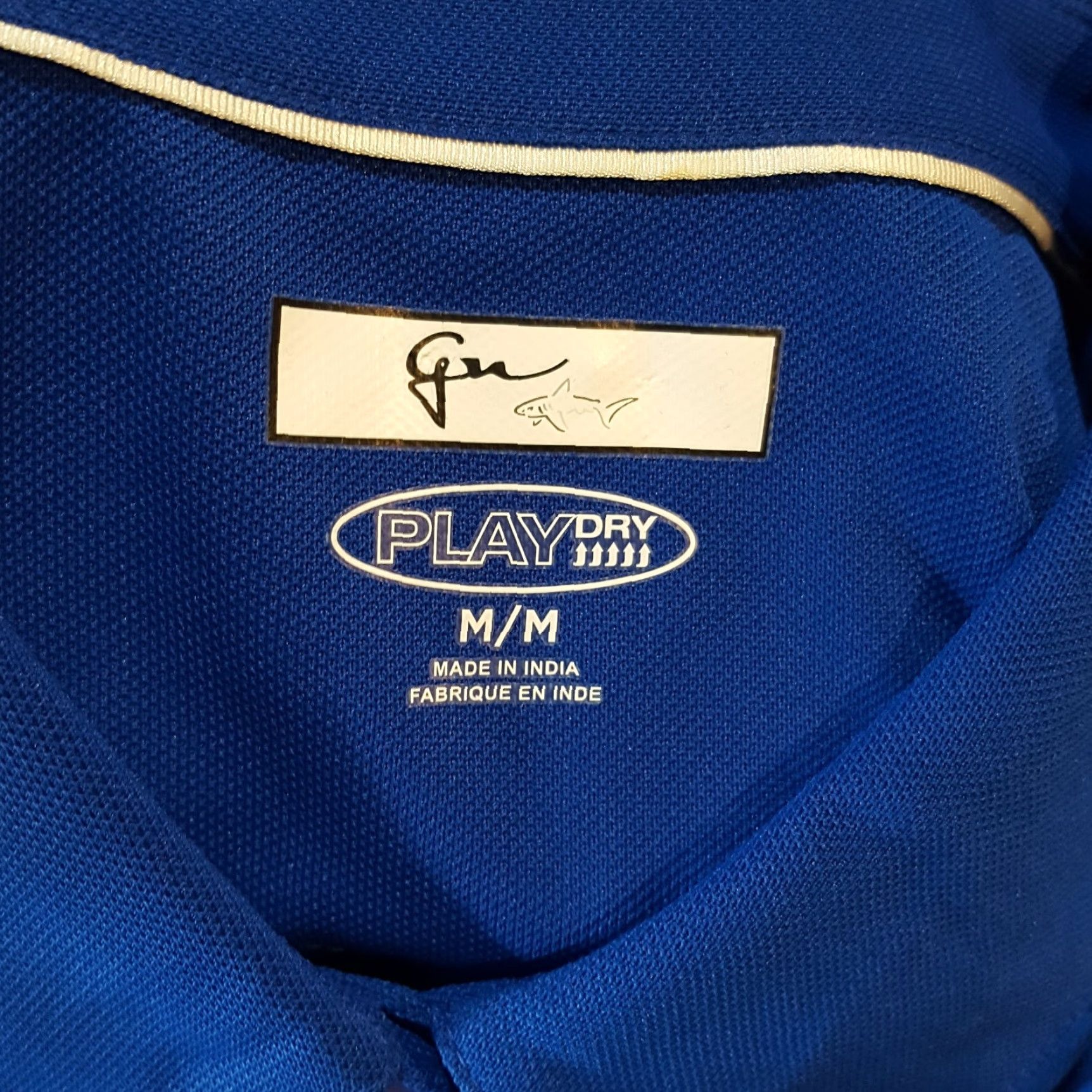 Vintage VINTAGE Greg Norman Golf Womens Polo Shirt - Blue Short Sleeve Collared Tennis Sports 90s Preppy Size M / US 6-8 / IT 42-44 - 6 Thumbnail
