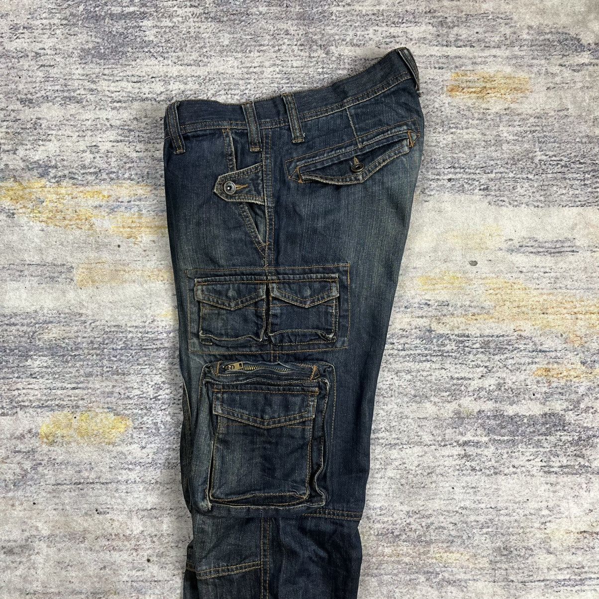 Tornado Mart Abx multi pocket cargo jeans Size US 32 / EU 48 - 3 Thumbnail