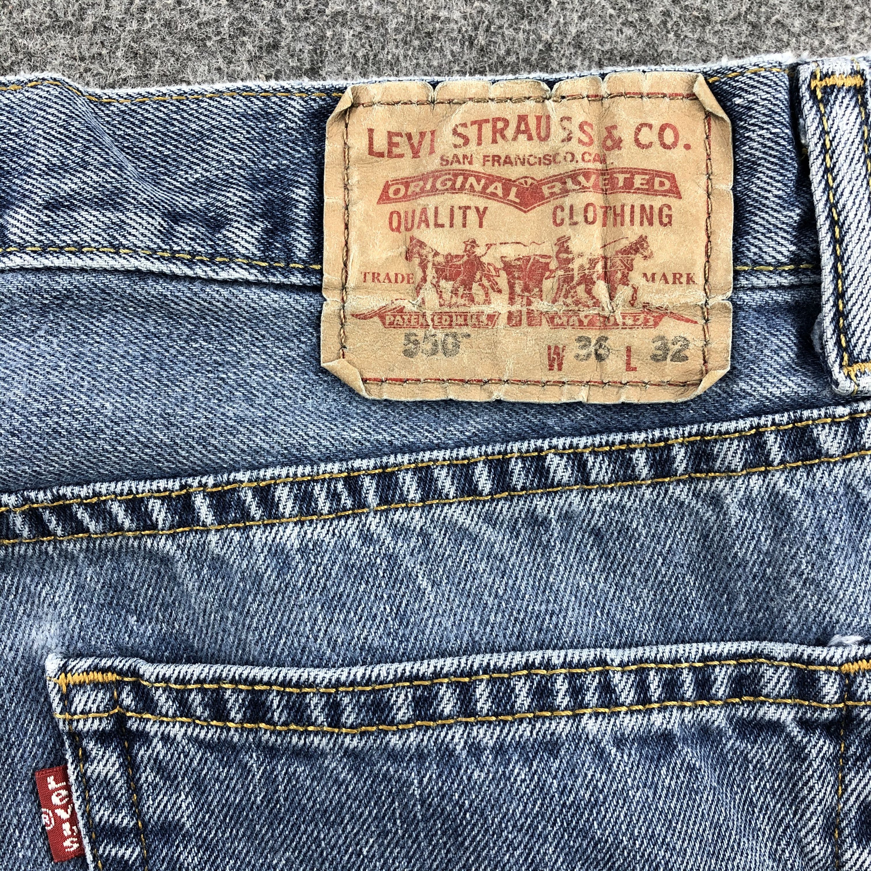 Levi's × Vintage Vintage Blue Wash Levis 550 Jeans-JM1766 Size US 36 / EU 52 - 5 Thumbnail