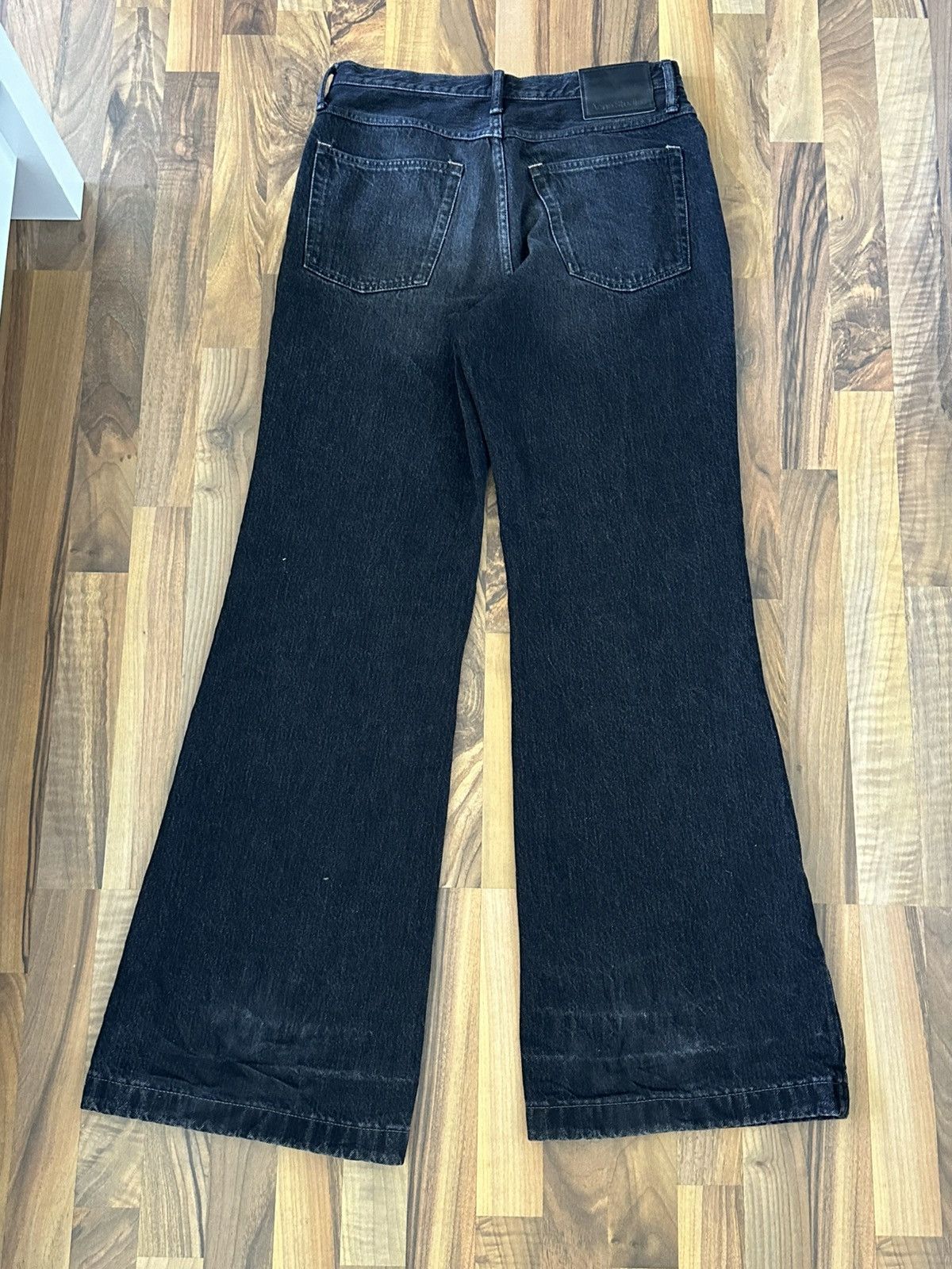 Acne Studios Acne Studios Denim Jeans with High Waist “2022” – Black. Size US 33 - 3 Thumbnail