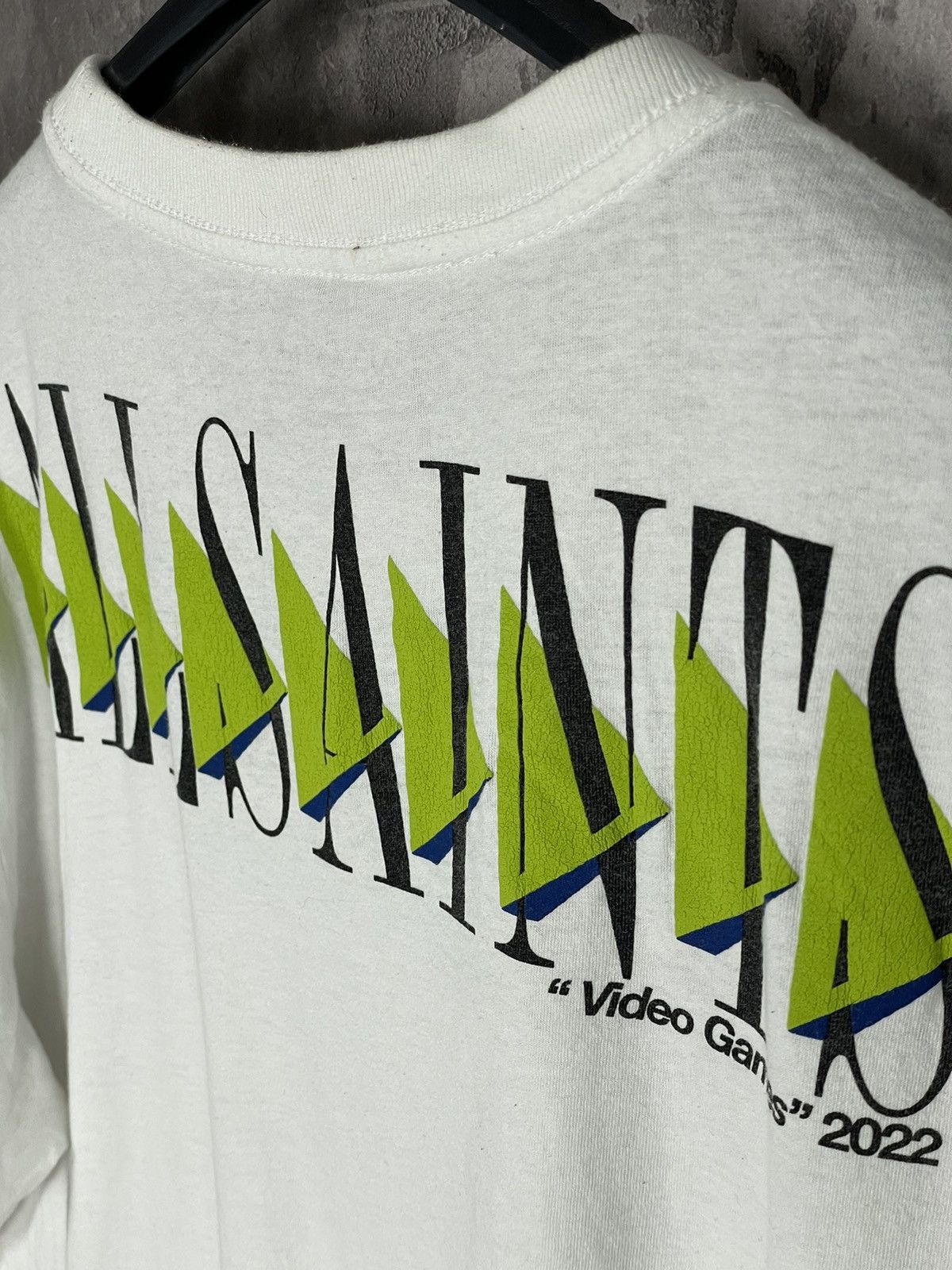Allsaints ALLSAINTS T-shirt Big LOGO Y2K “Video Games” Streetwear Size US M / EU 48-50 / 2 - 8 Thumbnail