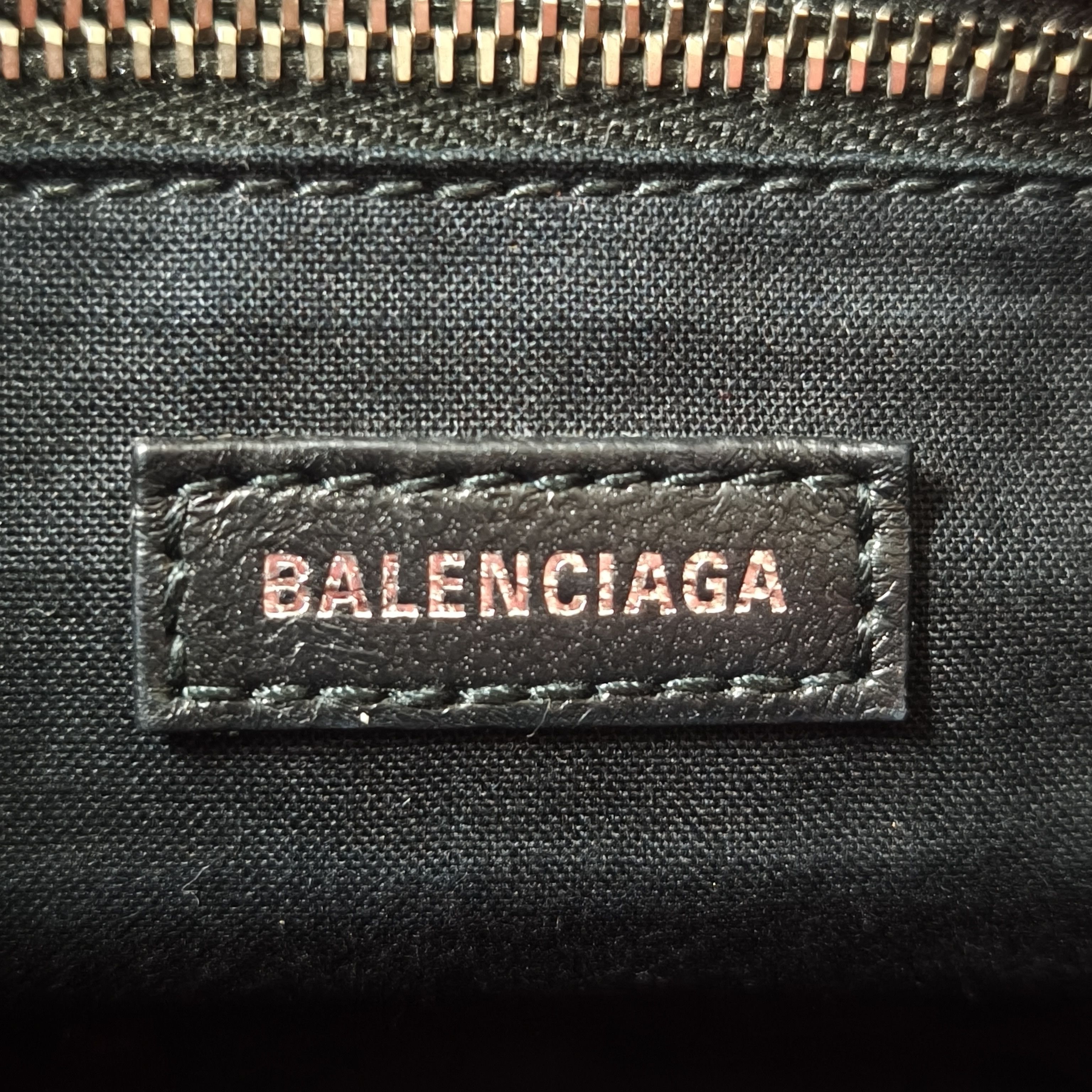 Balenciaga Balenciaga Calfskin Crocodile Embossed Graffiti Mini City Size ONE SIZE - 16 Thumbnail