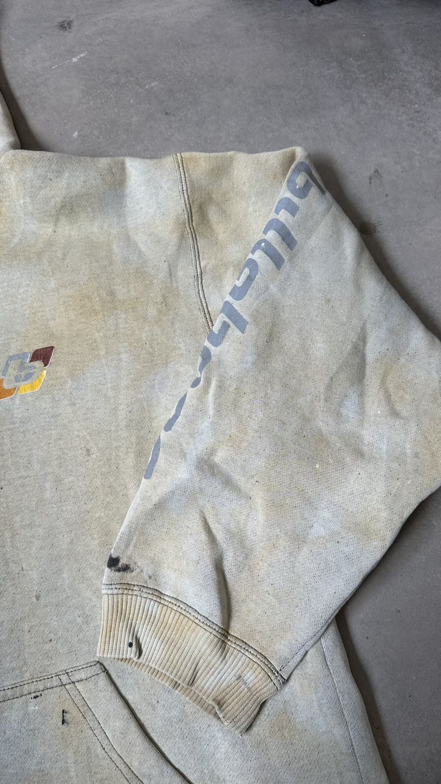 Billabong VINTAGE BILLABONG DISTRESSED HOODIE Size US L / EU 52-54 / 3 - 4 Thumbnail