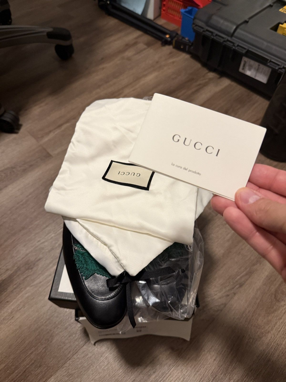 Gucci Gucci Brixton Agnello Plonge - wolf Size US 9.5 / EU 42-43 - 3 Thumbnail