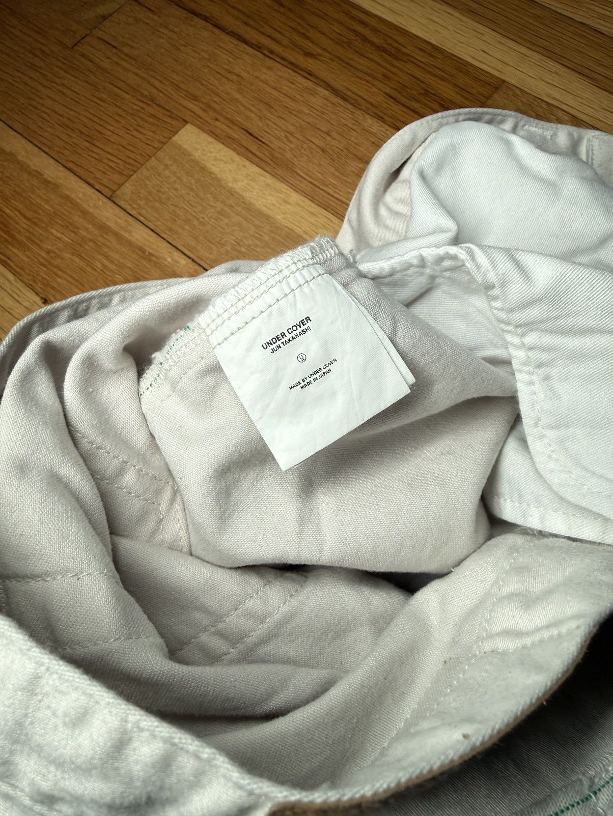 Undercover 2004SS Undercover x GOODENOUGH White Pants Jun Takahashi Size US 34 / EU 50 - 11 Thumbnail