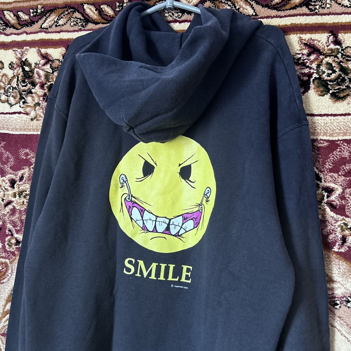 Band Tees 90s Vintage Lagwagon Smile Punk Rock Band Hoodie Sweatshirt Size US XL / EU 56 / 4 - 3 Thumbnail