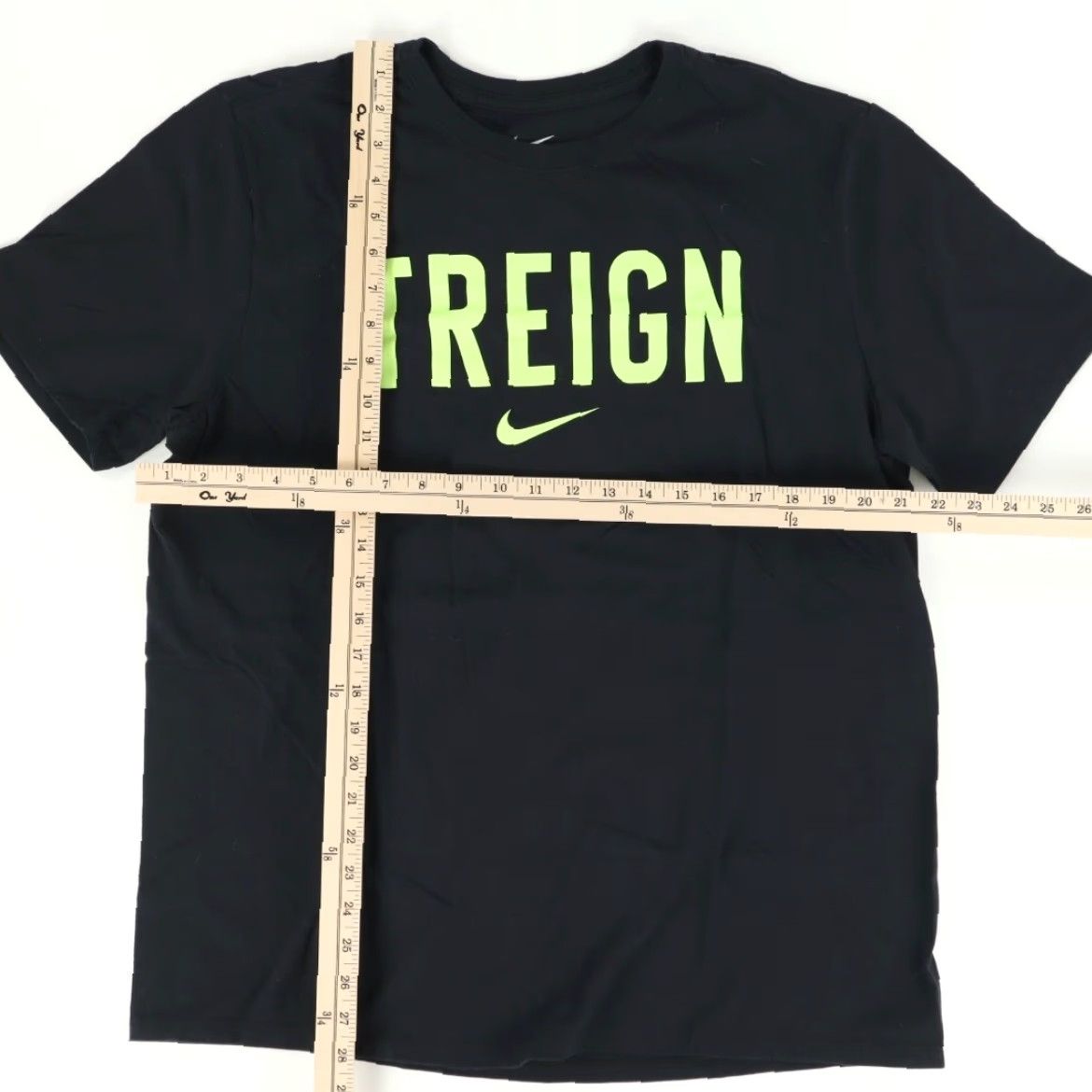 Nike Nike Shirt Men XL Treign Athletic Cut Solid Black Size US XL / EU 56 / 4 - 3 Thumbnail