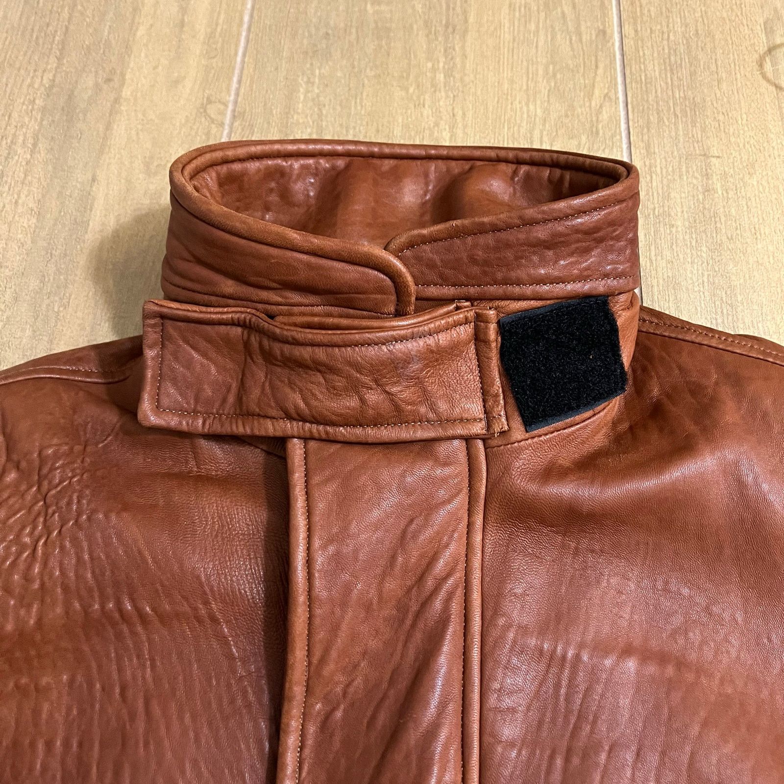 Vintage Michael Lawrence Signature Brown Leather Jacket USA Sz M 90s Size US M / EU 48-50 / 2 - 9 Thumbnail