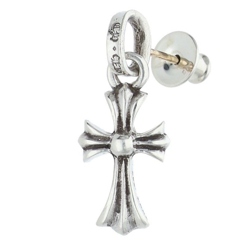 Chrome Hearts Chrome Hearts Baby Fat Silver Drop Earring Size ONE SIZE - 1 Thumbnail