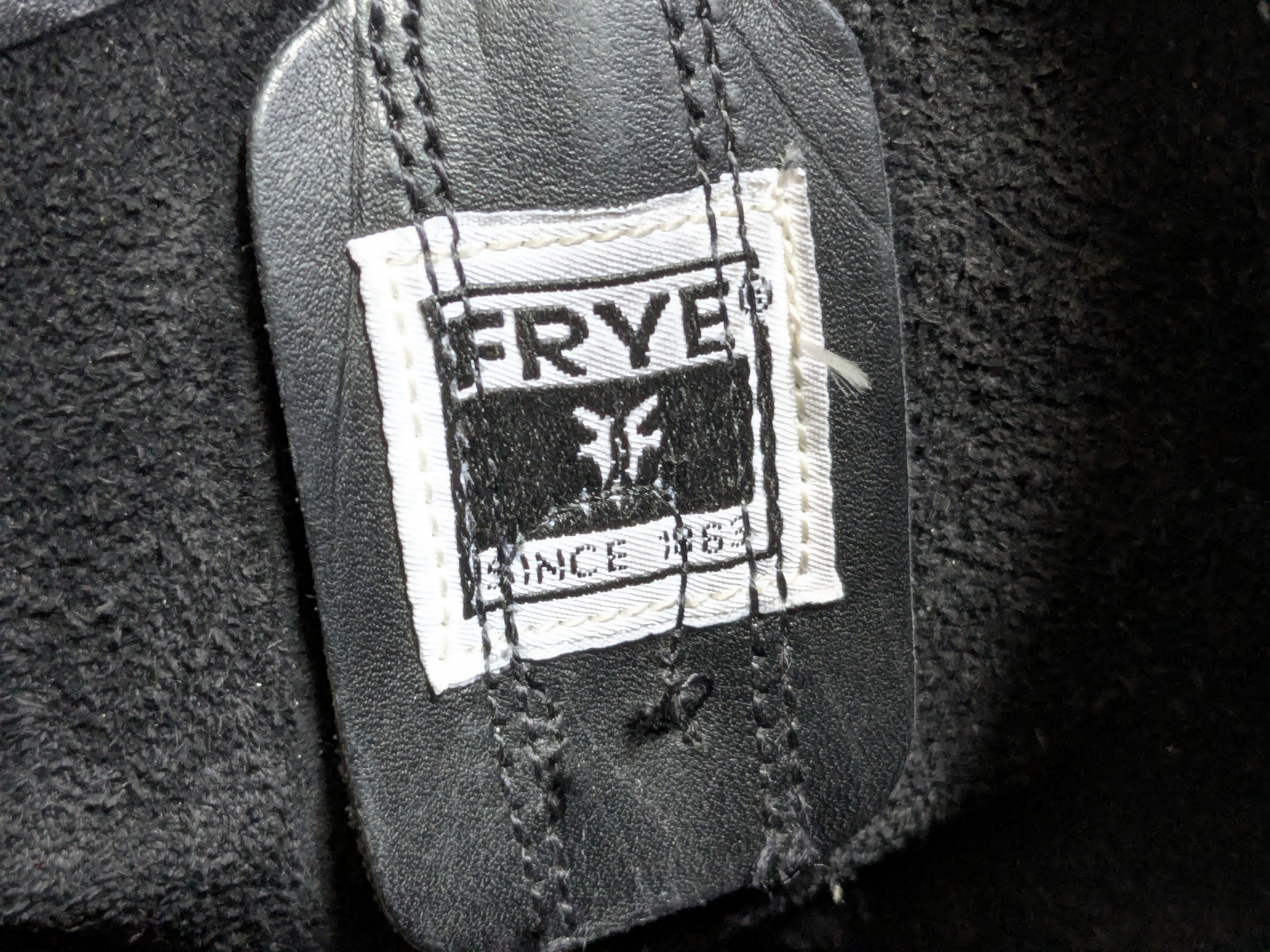 Frye Frye Harness Black Leather 9 M Leather Buckle Size US 9 / EU 42 - 10 Thumbnail