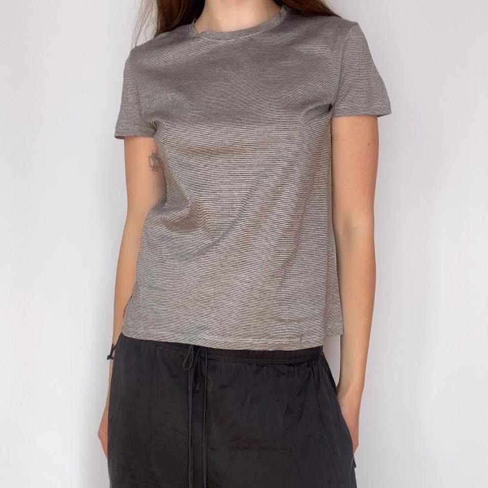 Prada × Vintage vintage prada tee Size S / US 4 / IT 40 - 3 Thumbnail