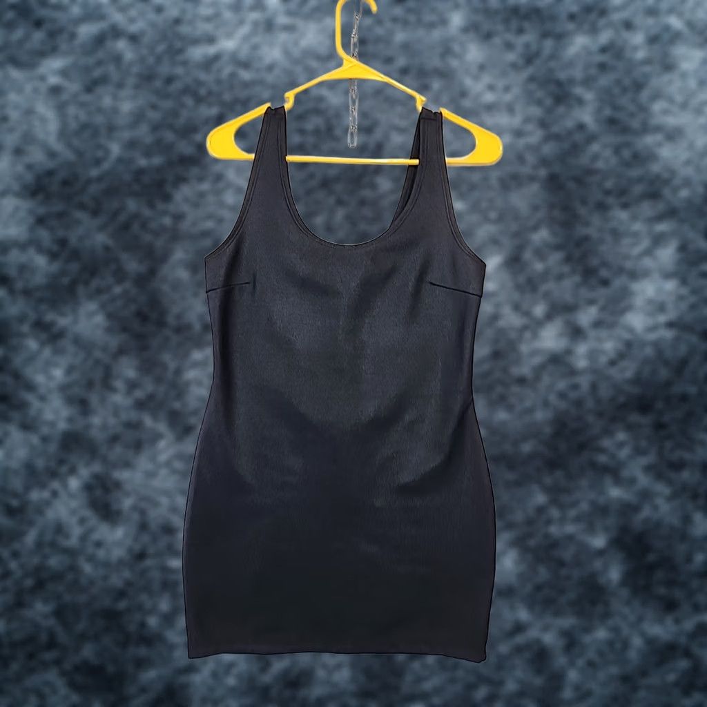 Etro Audrey Vintage Tank Top Mini Dress Black Womens M Retro Disco Cocktail Party NYE Dress Size M / US 6-8 / IT 42-44 - 1 Thumbnail