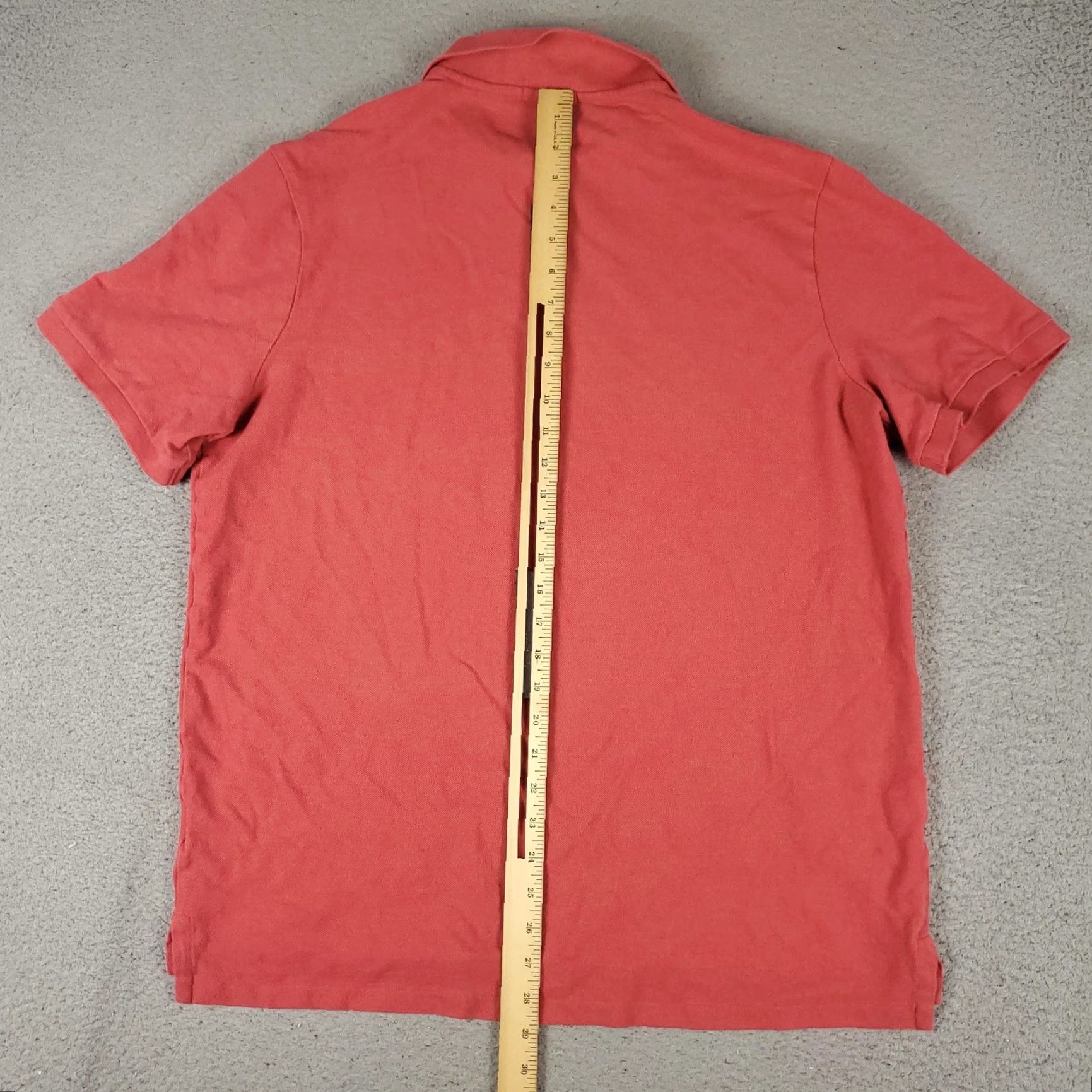 Polo Ralph Lauren Ralph Lauren Polo Shirt Mens XL Red Classic Fit Pony Short Sleeve Size US XL / EU 56 / 4 - 3 Thumbnail
