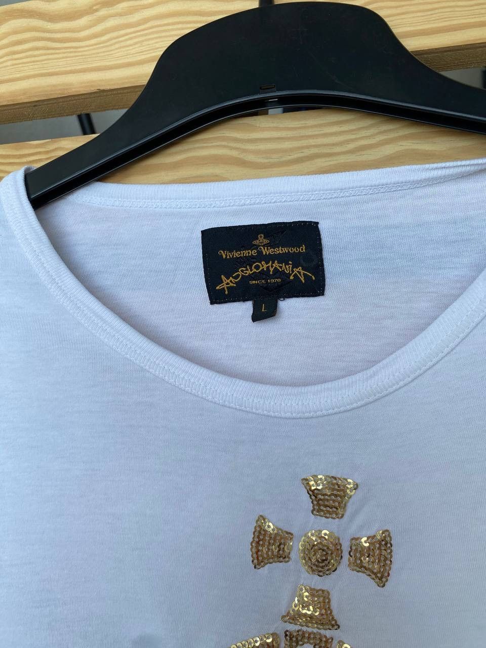 Vivienne Westwood 🔥 Vivienne Westwood Anglomania Bottle Tee Embossed ORB Shirt Size L / US 10 / IT 46 - 5 Thumbnail