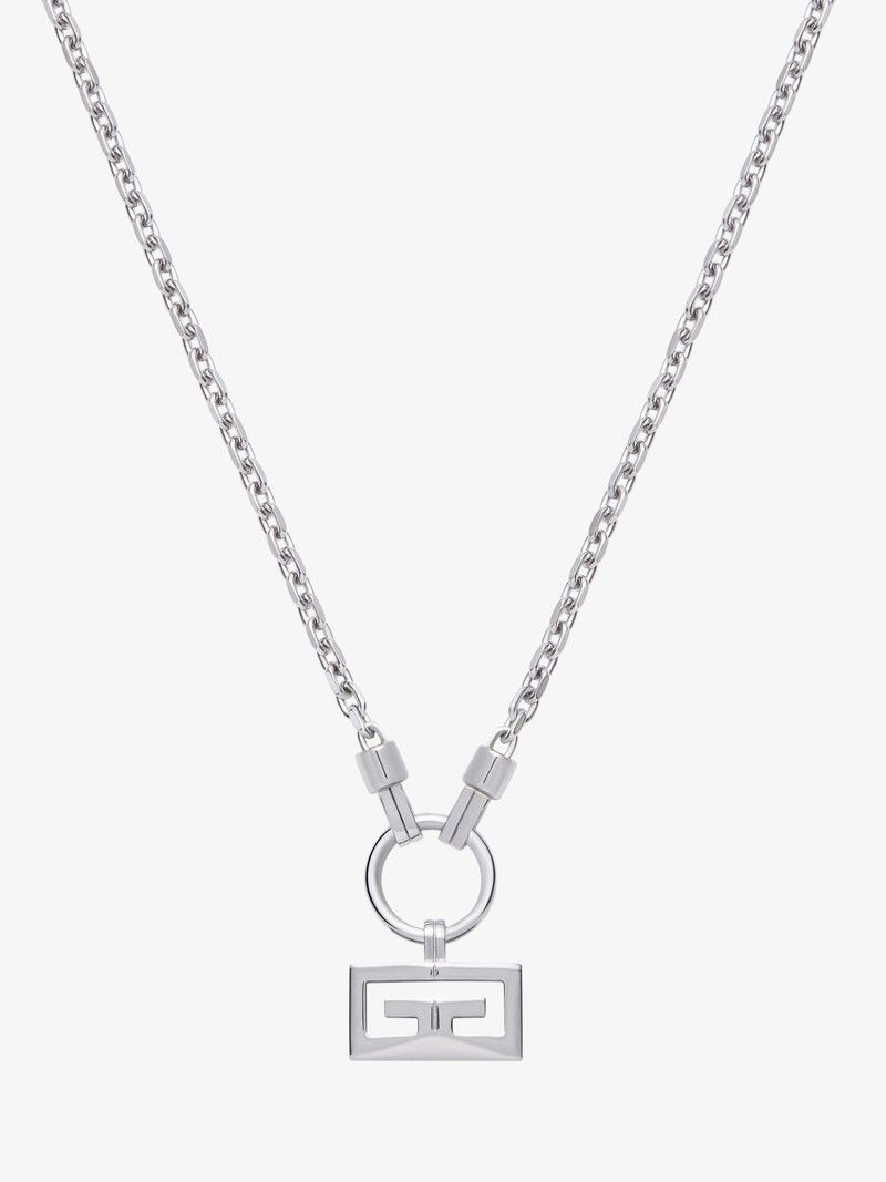 Givenchy o1n1vont0326 Size:OS/2g Necklace in Silver Size ONE SIZE - 3 Thumbnail