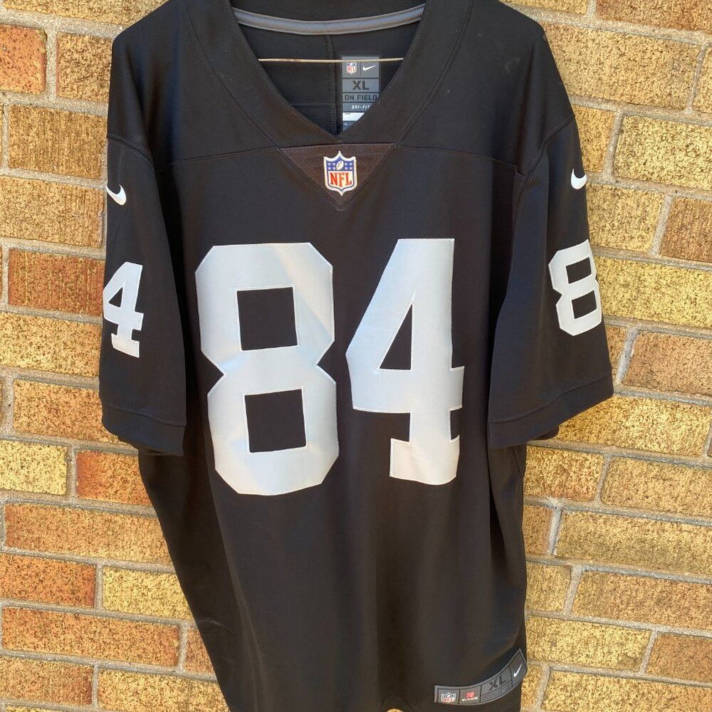 Nike Nike NFL Oakland Raiders Antonio Brown Jersey XL Black Size US XL / EU 56 / 4 - 2 Thumbnail