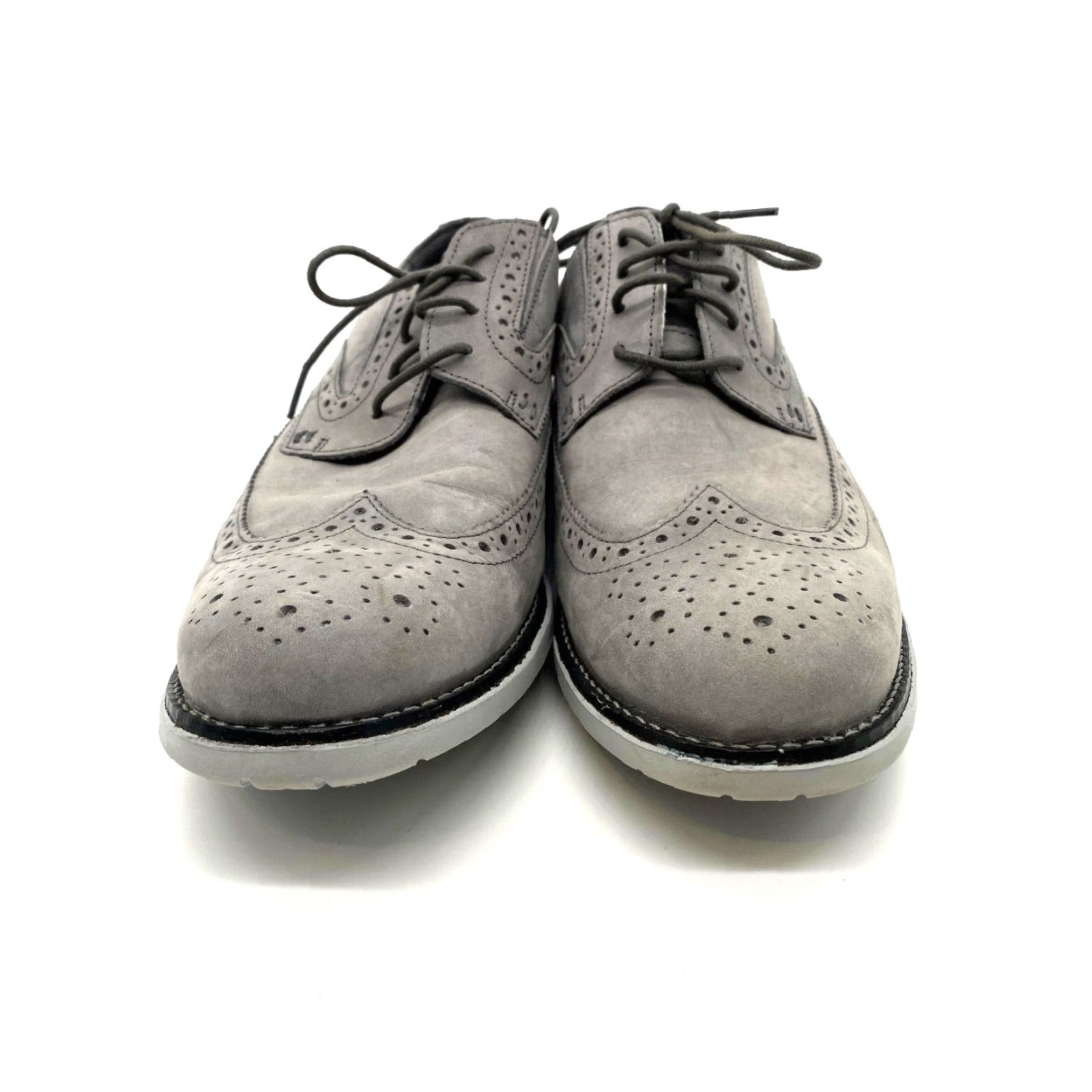 Rockport Rockport Oxford Wingtips Men's 11 Gray Suede Lace Up Casual Shoe Size US 11 / EU 44 - 2 Thumbnail