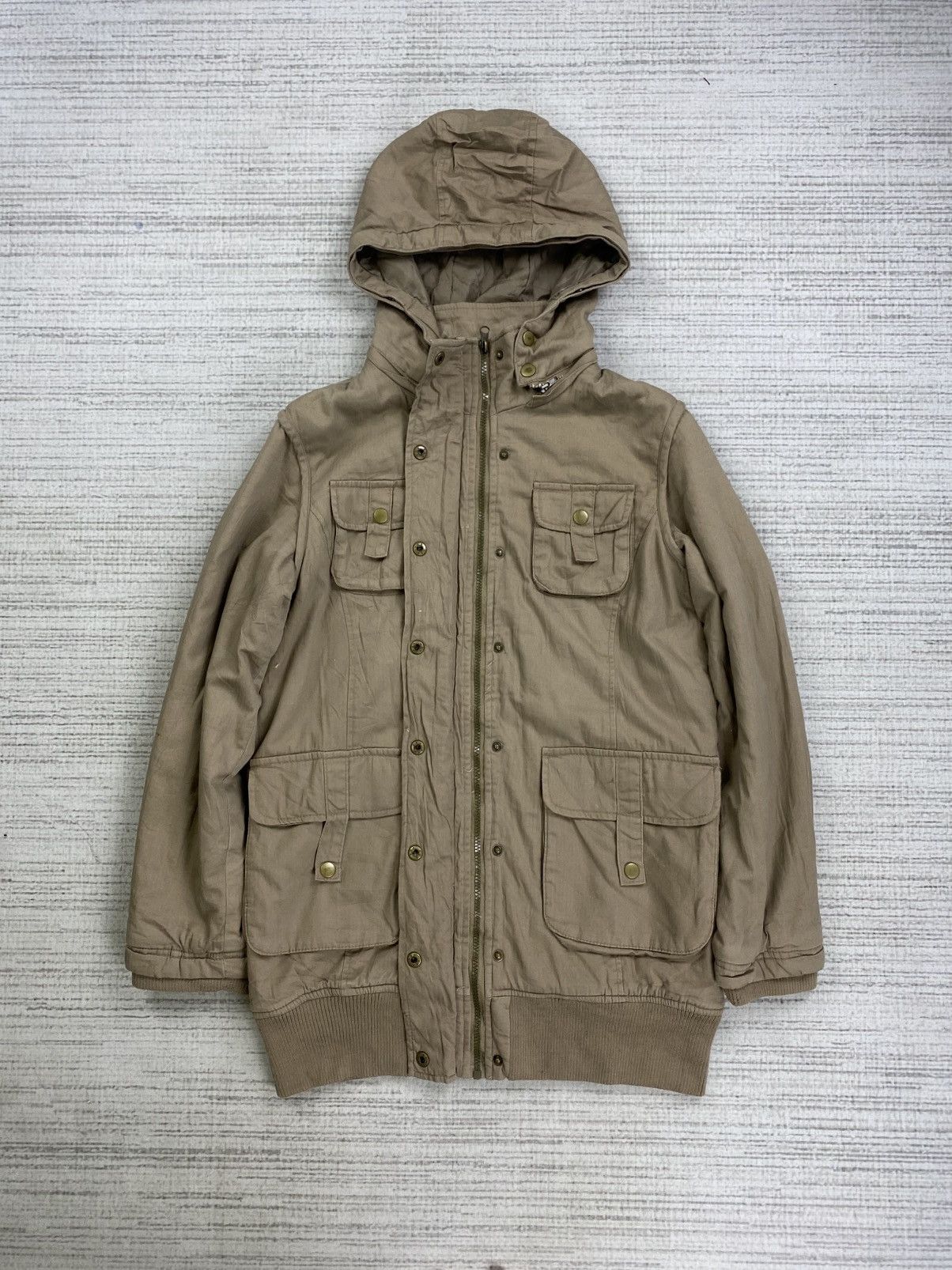 Japanese Brand Famock Multipocket Lgb Style Hoodie Jacket Size US M / EU 48-50 / 2 - 6 Thumbnail