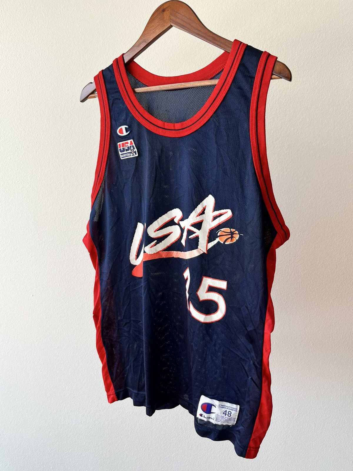 Champion × USA Olympics Hakeem Olajuwon USA Olympic Jersey Size US M / EU 48-50 / 2 - 2 Thumbnail