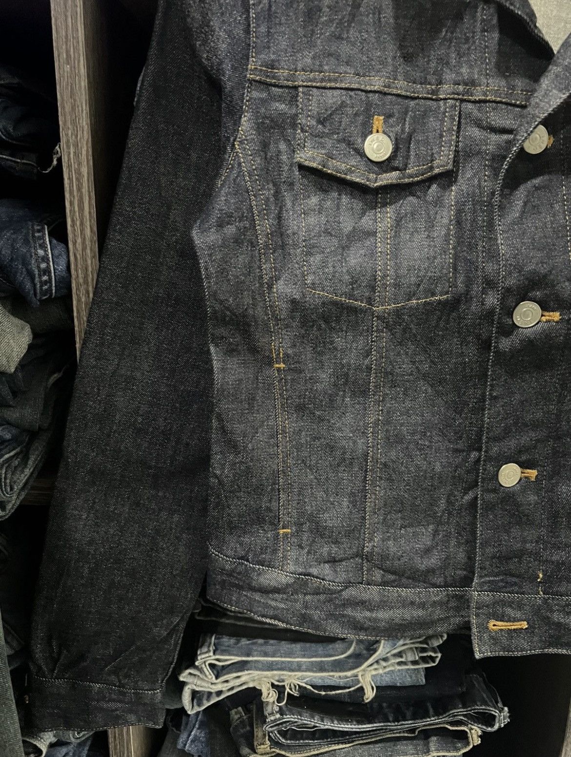 Yohji Yamamoto 🔥Inéd Jeans Yohji Yamamoto Denim Jacket Size S / US 4 / IT 40 - 8 Thumbnail